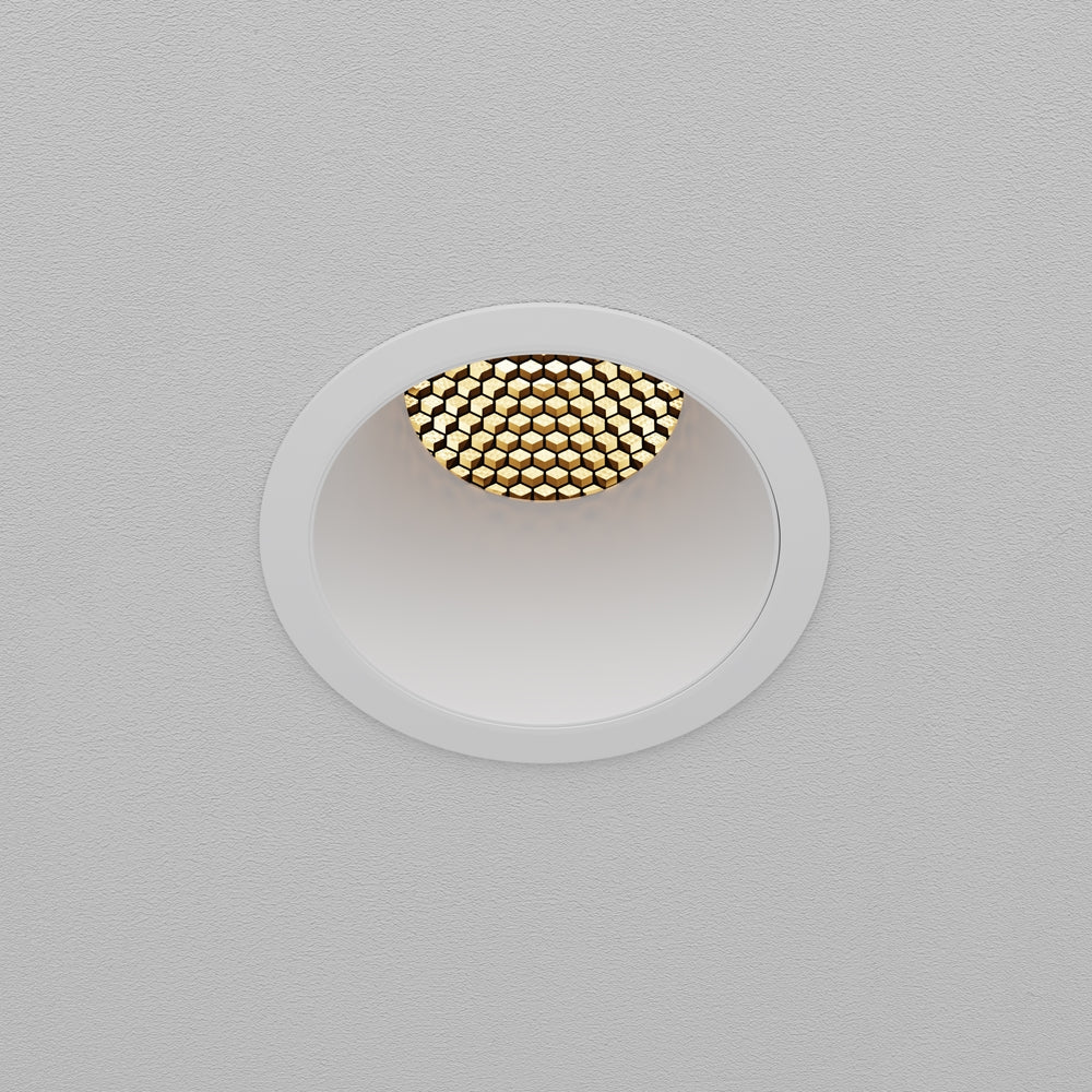 Maytoni downlight Dip LED 50° vgradna okrogla svetilka, bela
