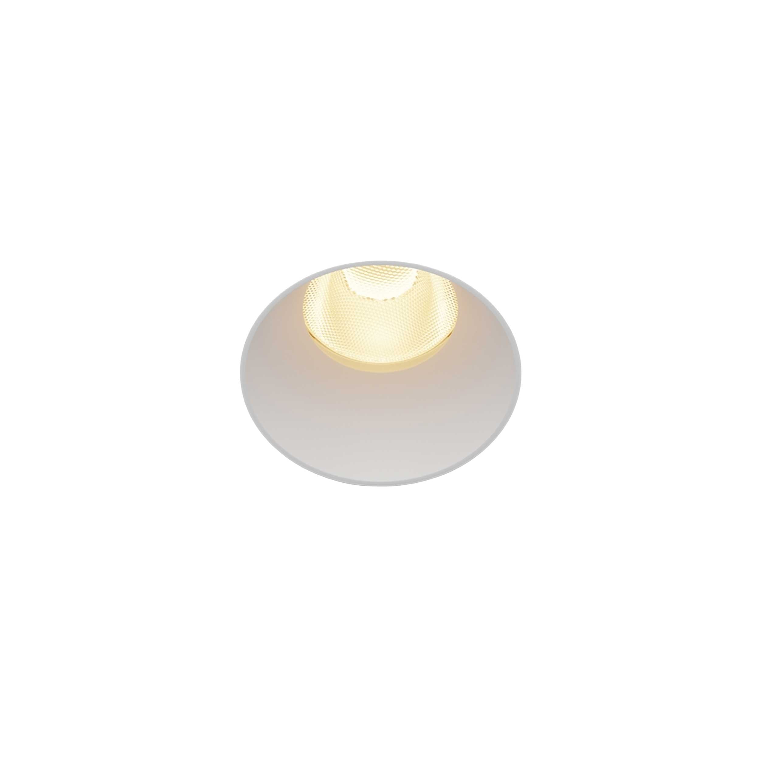 Maytoni downlight Dip LED 50° vgradna okrogla svetilka, bela