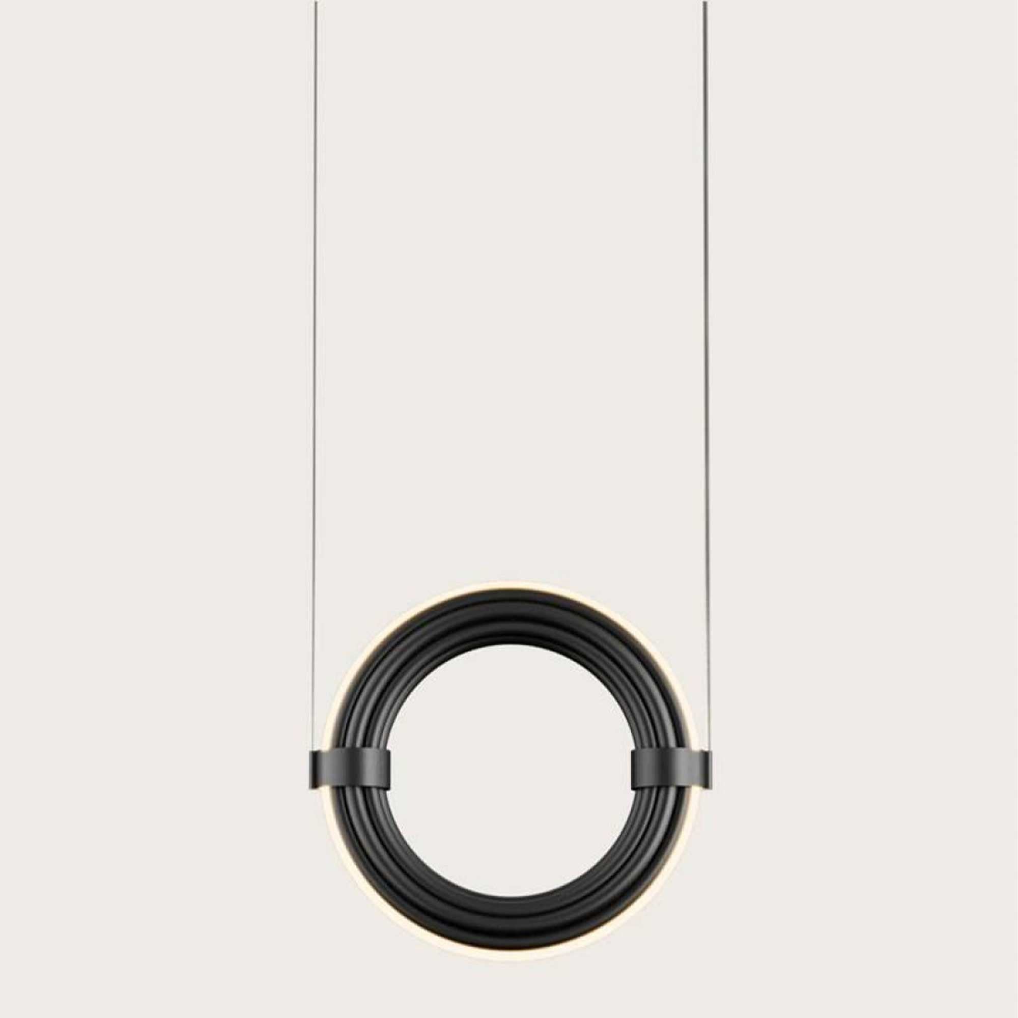 Aromas Elli S LED závěsné kruhové svítidlo stmívatelné