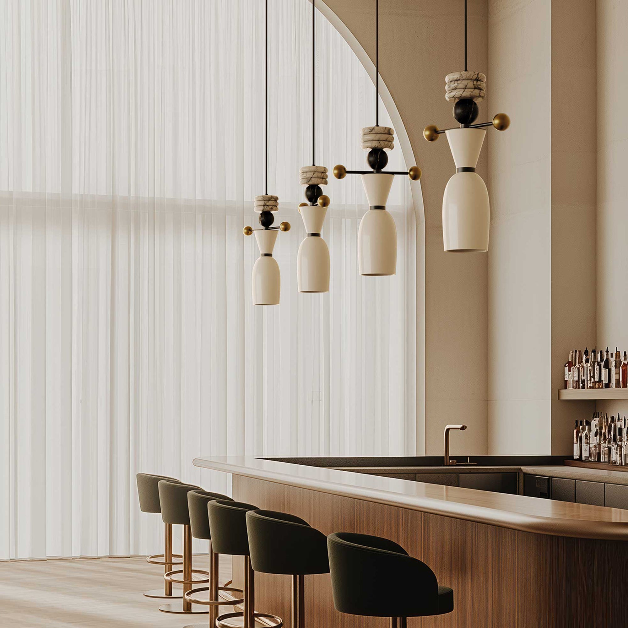 Aromas Nuro GU10 závěsné svítidlo