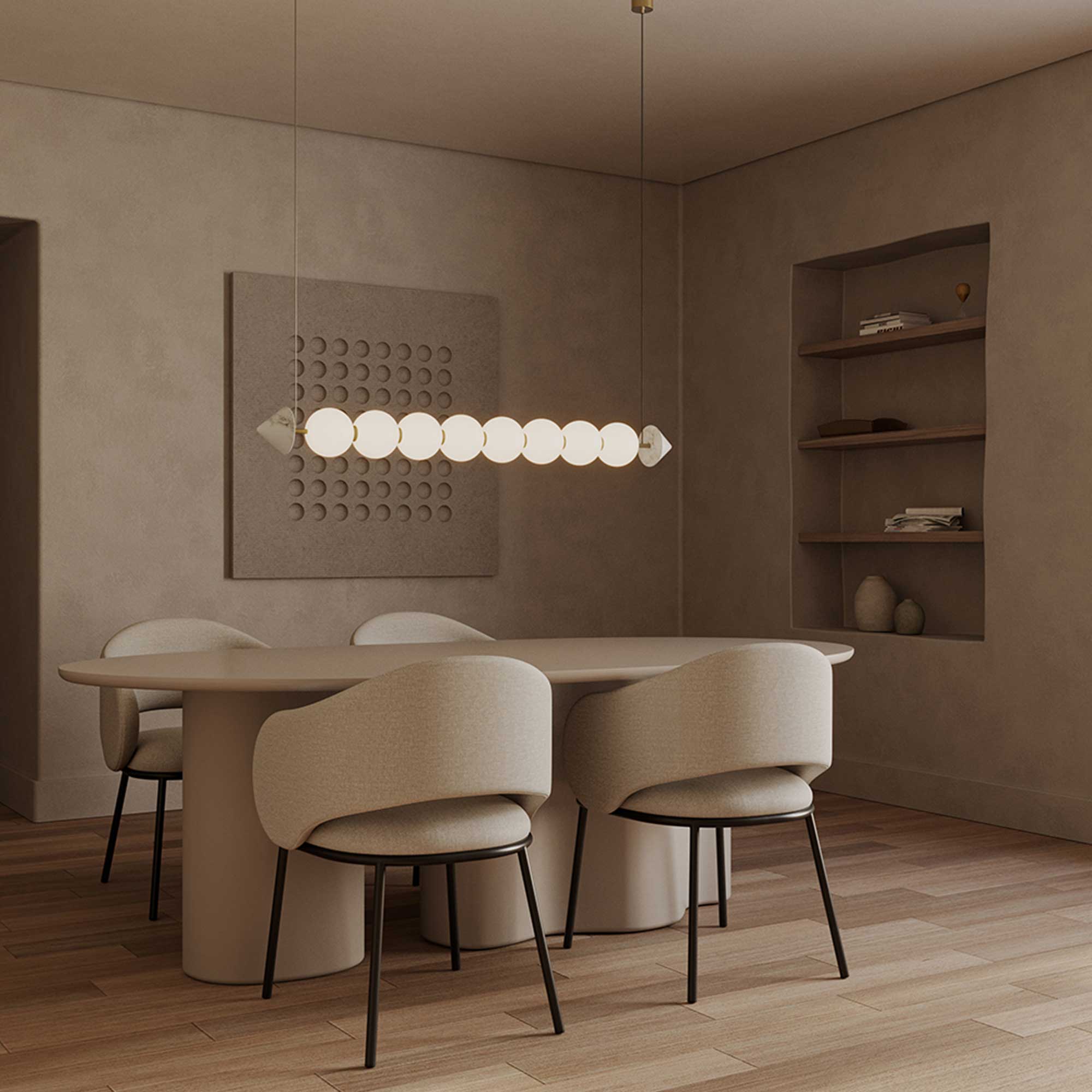 Aromas Soko LED závěsné svítidlo