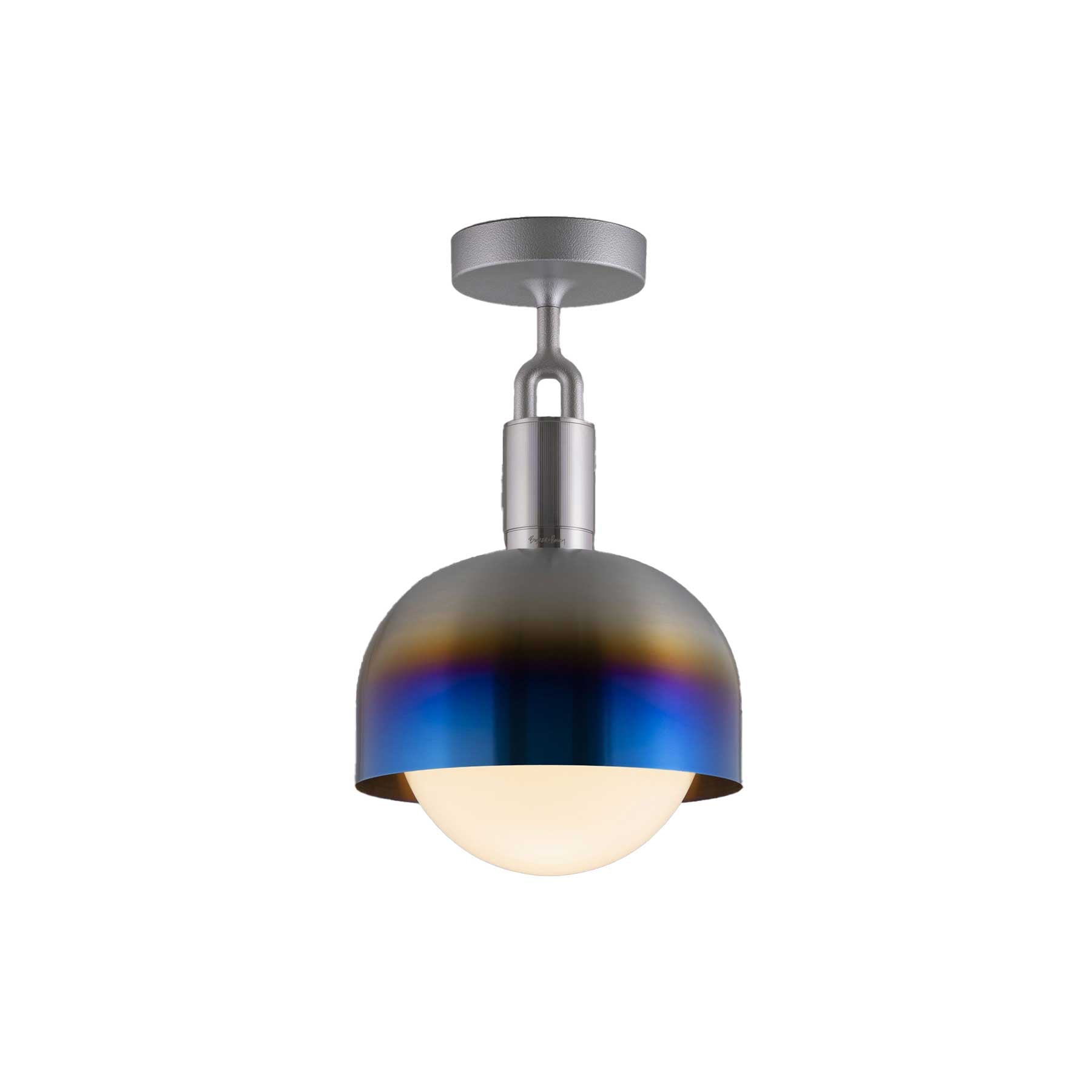 Buster & Punch Forked Globe Shade E27 stropní opálové svítidlo