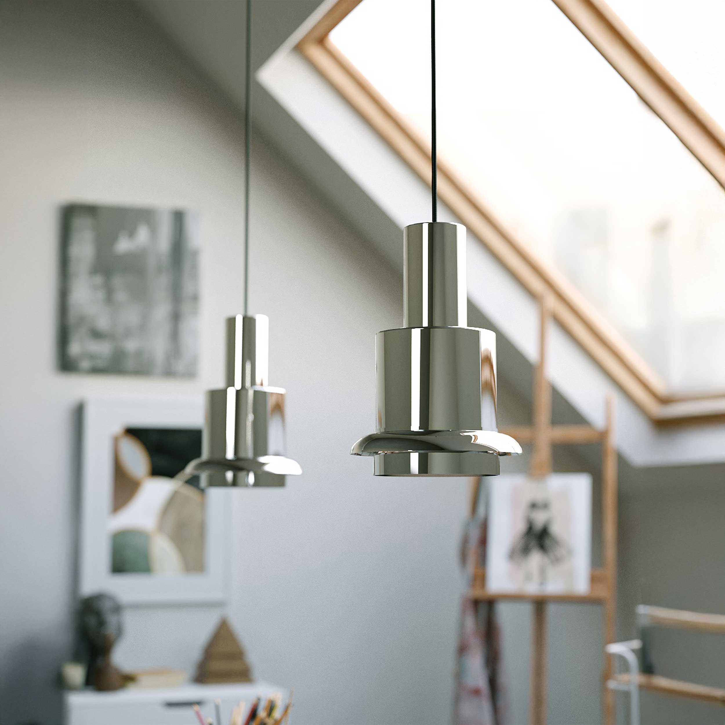 DCW éditions Chaumont L E27 závěsné svítidlo