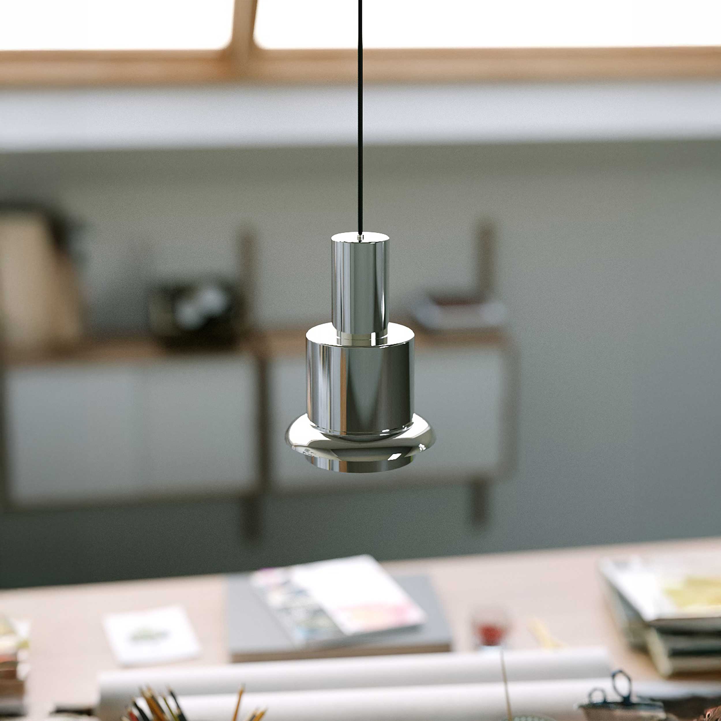 DCW éditions Chaumont L E27 závěsné svítidlo