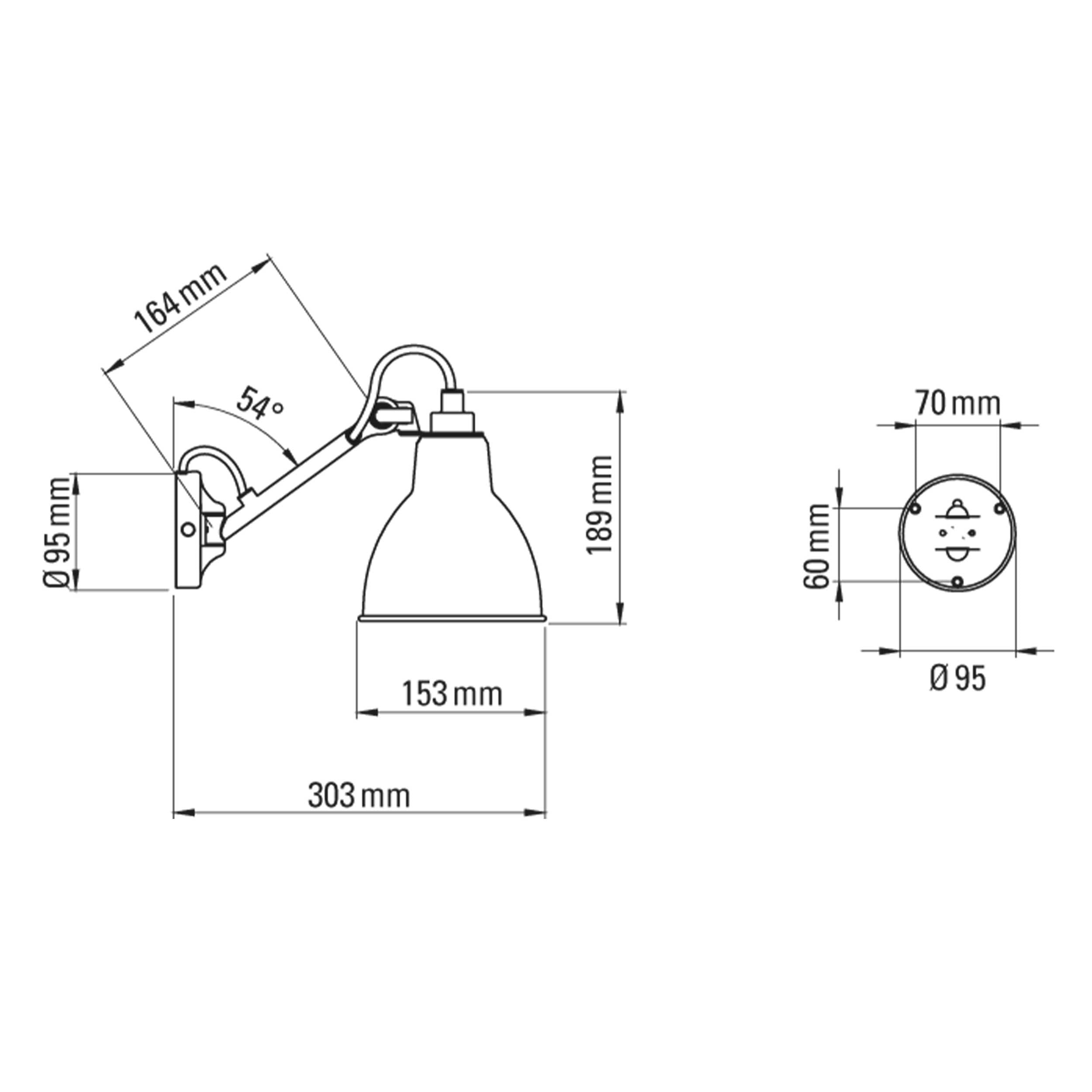 DCW éditions Lampe Gras N°104 E27 kopalniška svetilka IP44