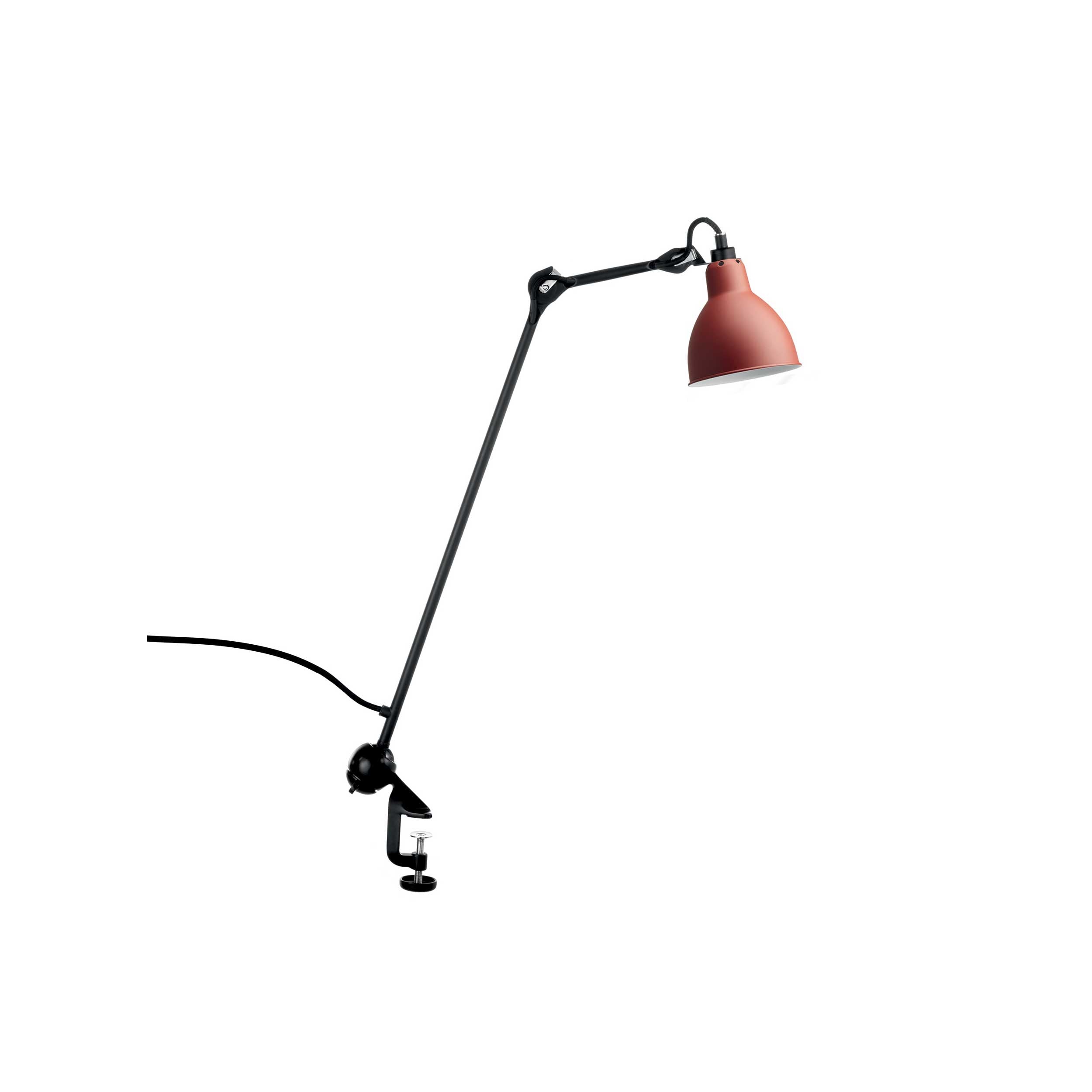 DCW éditions Lampe Gras N°201 E14 namizna svetilka s sponko