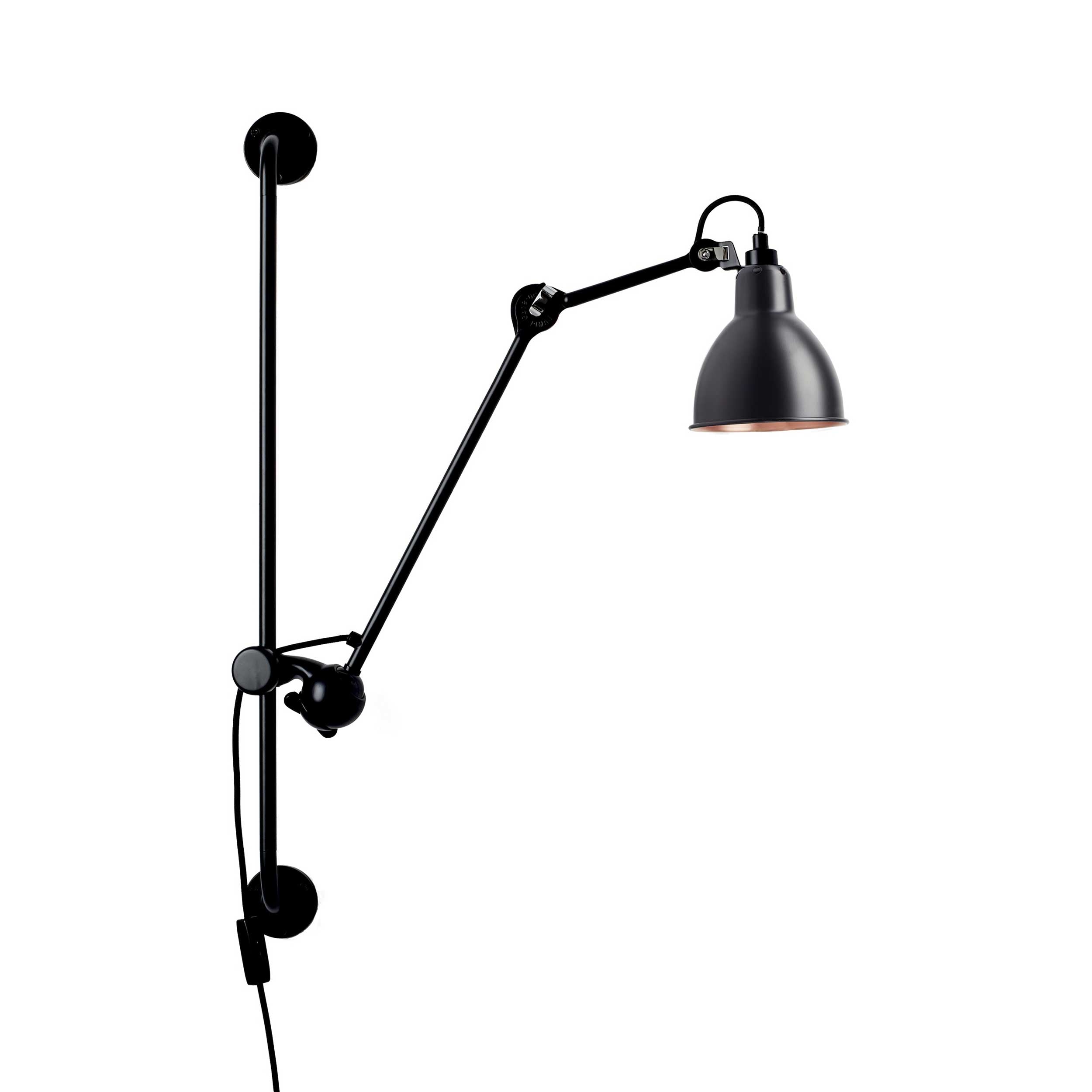 DCW éditions Lampe Gras N°210 E14 stenska svetilka s stikalom