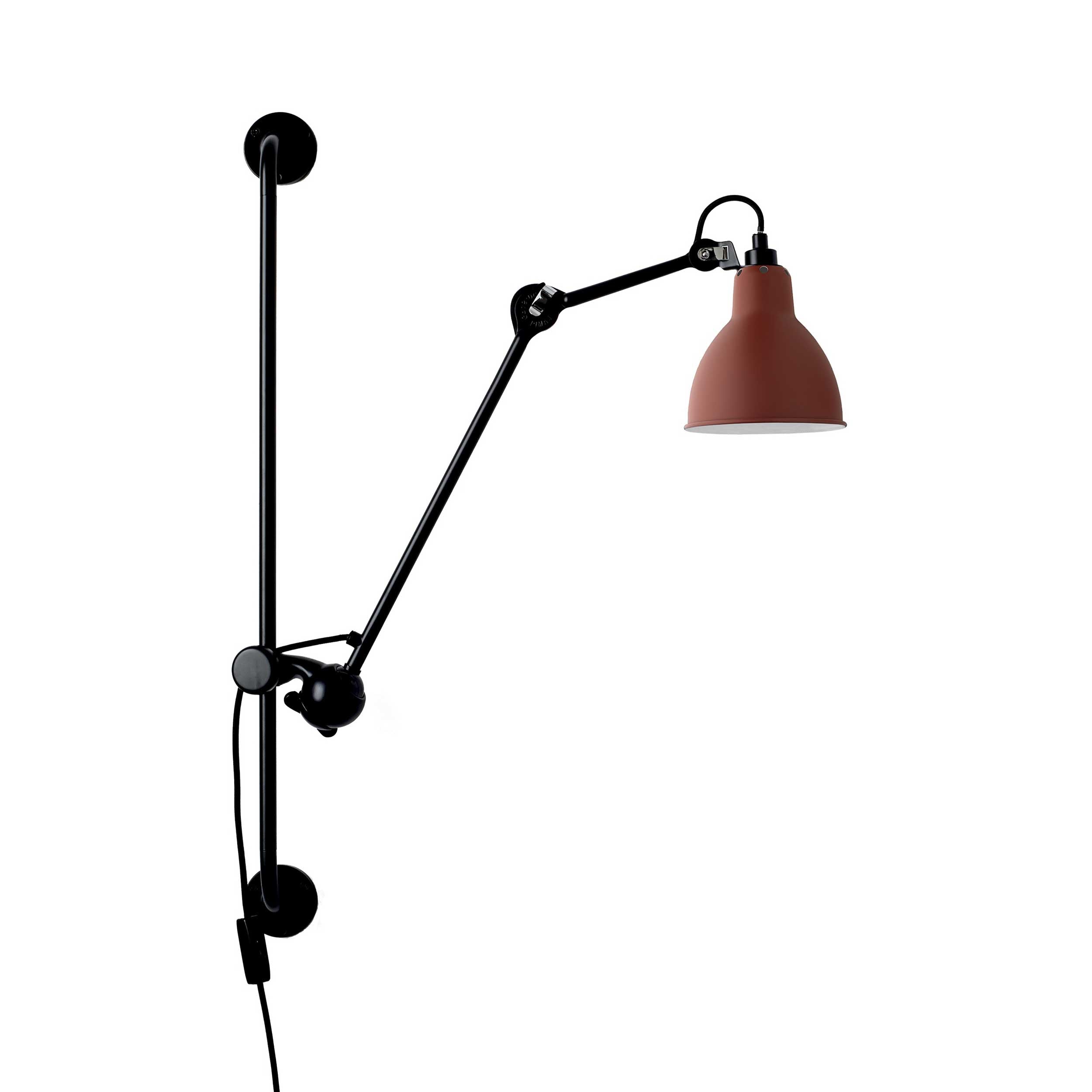 DCW éditions Lampe Gras N°210 E14 stenska svetilka s stikalom