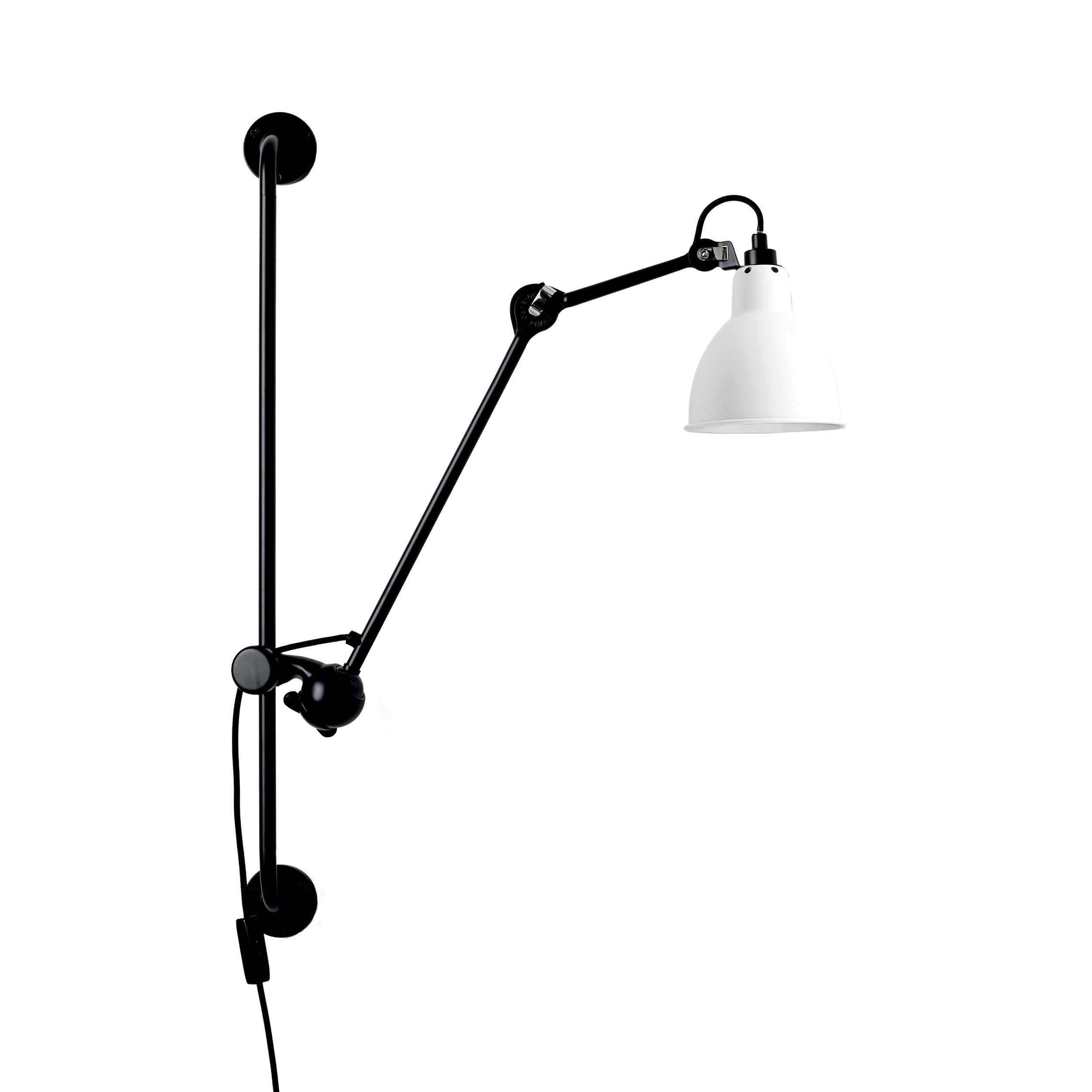 DCW éditions Lampe Gras N°210 E14 stenska svetilka s stikalom