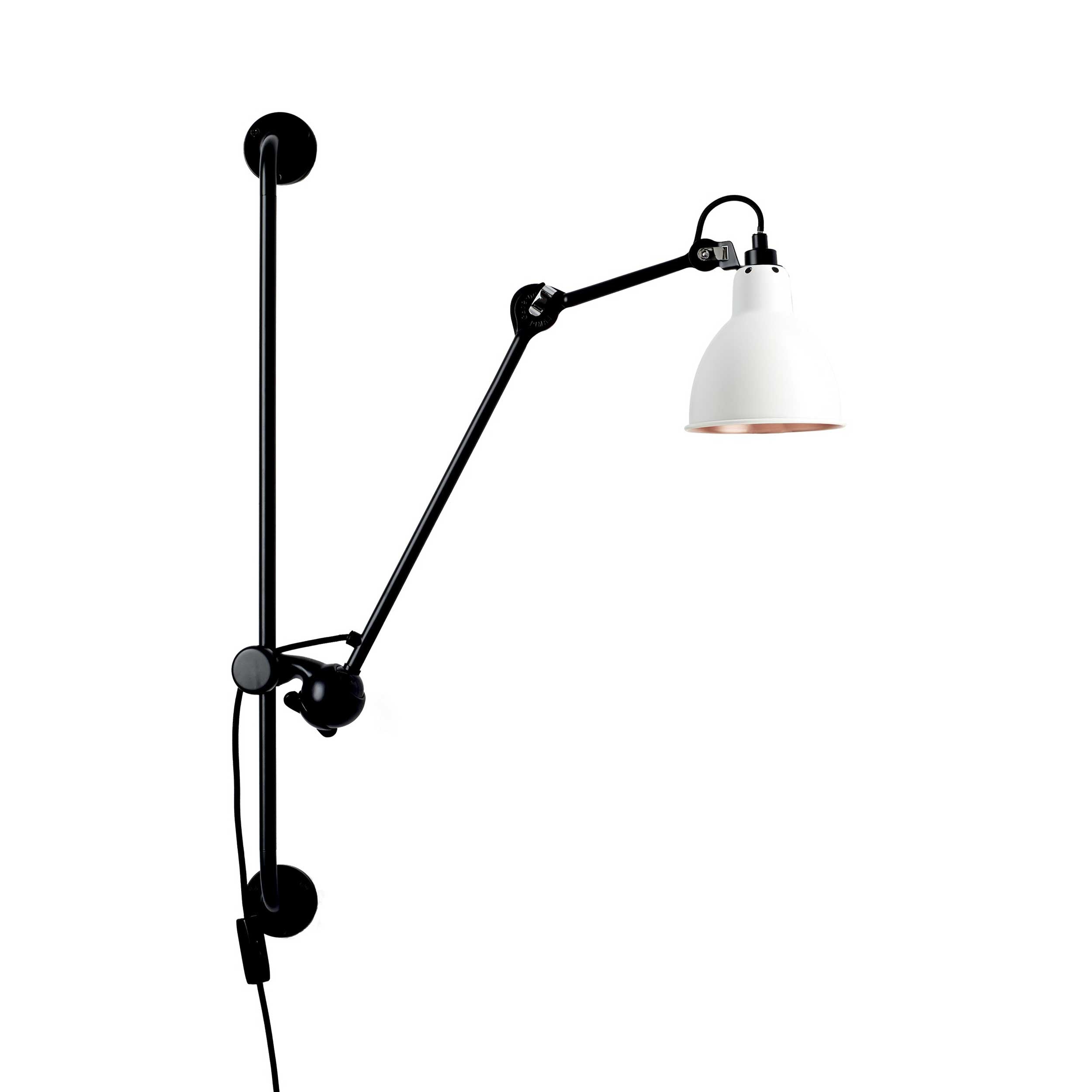 DCW éditions Lampe Gras N°210 E14 stenska svetilka s stikalom