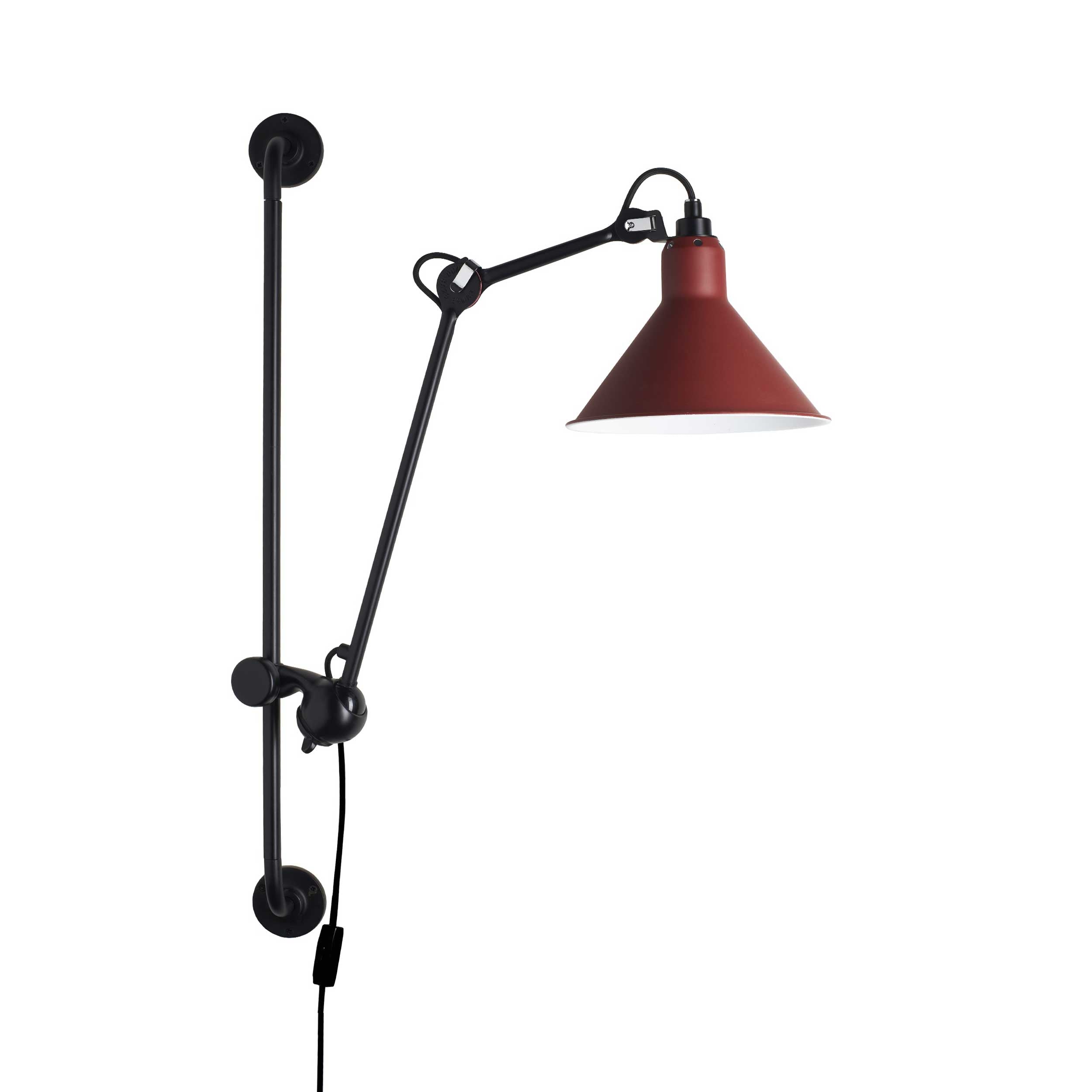 DCW éditions Lampe Gras N°210 E14 stenska svetilka s stikalom