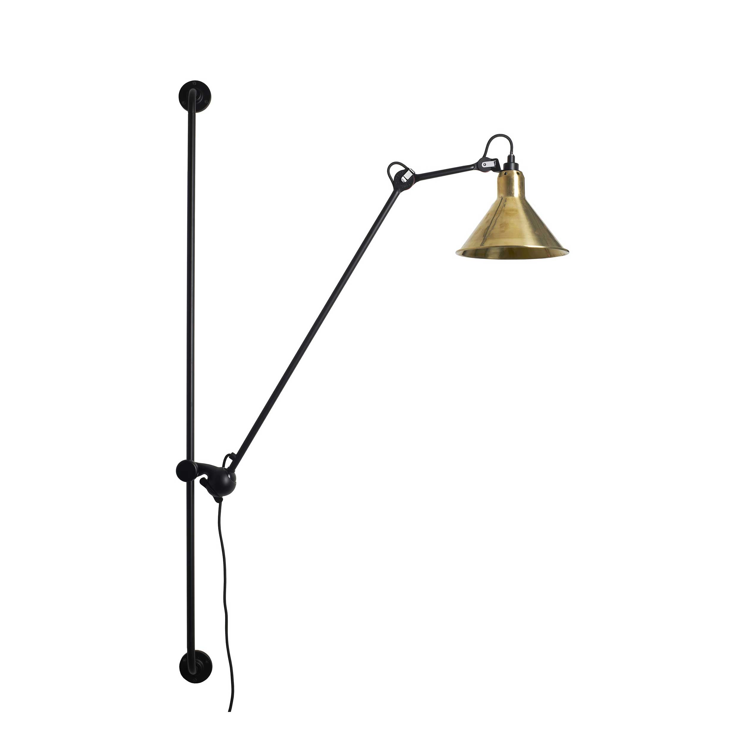 DCW éditions Lampe Gras N°214 E14 posuvné nástěnné svítidlo