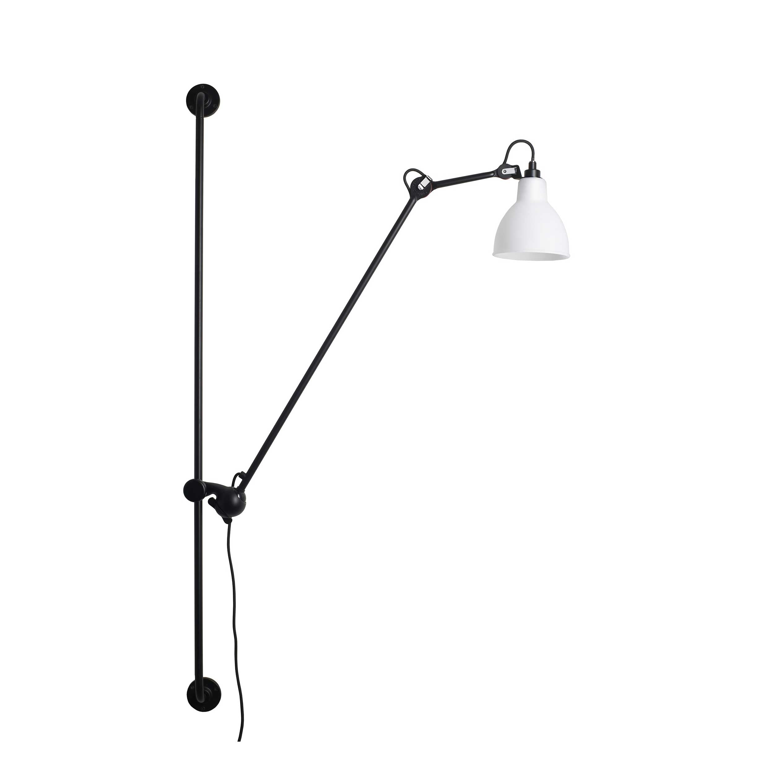 DCW éditions Lampe Gras N°214 E14 posuvné nástěnné svítidlo