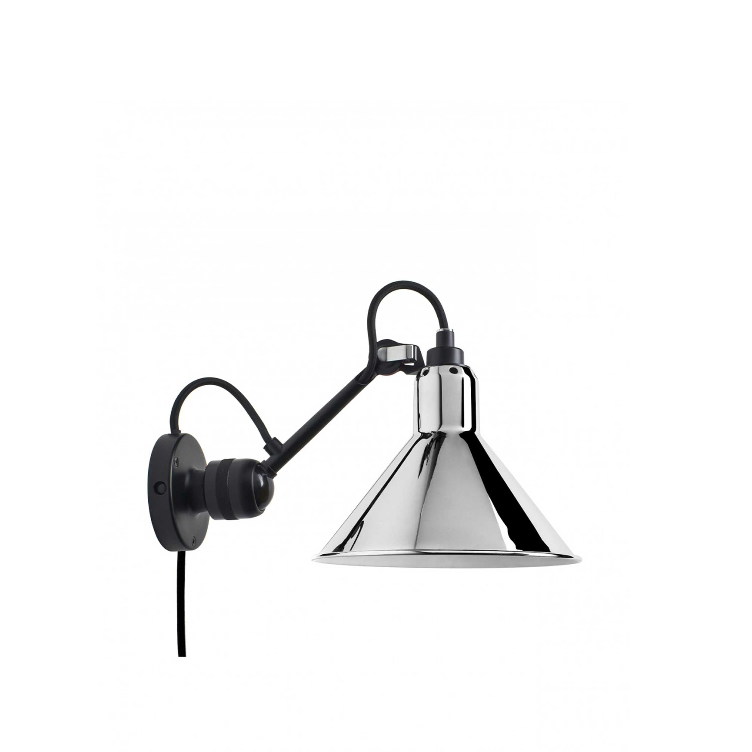 DCW éditions Lampe Gras N°304 E14 nástěnné svítidlo černé