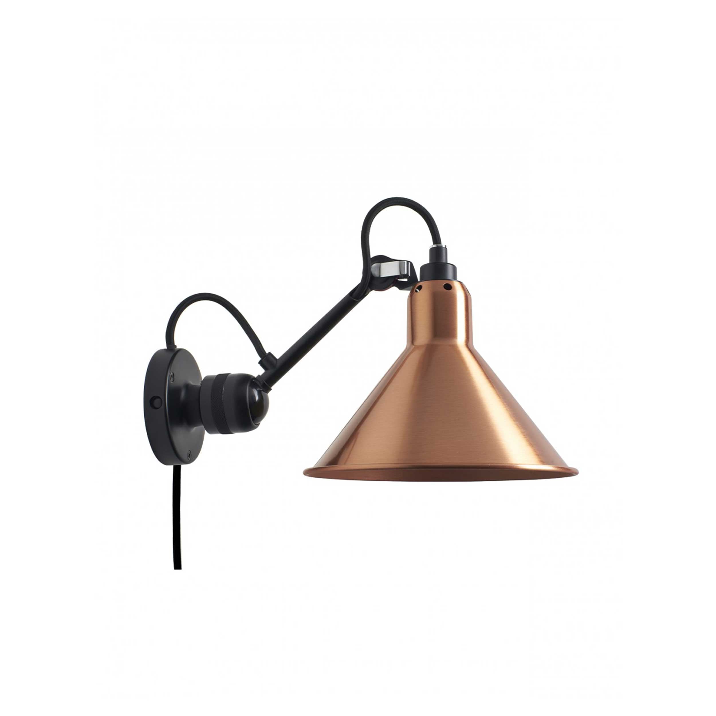DCW éditions Lampe Gras N°304 E14 nástěnné svítidlo černé