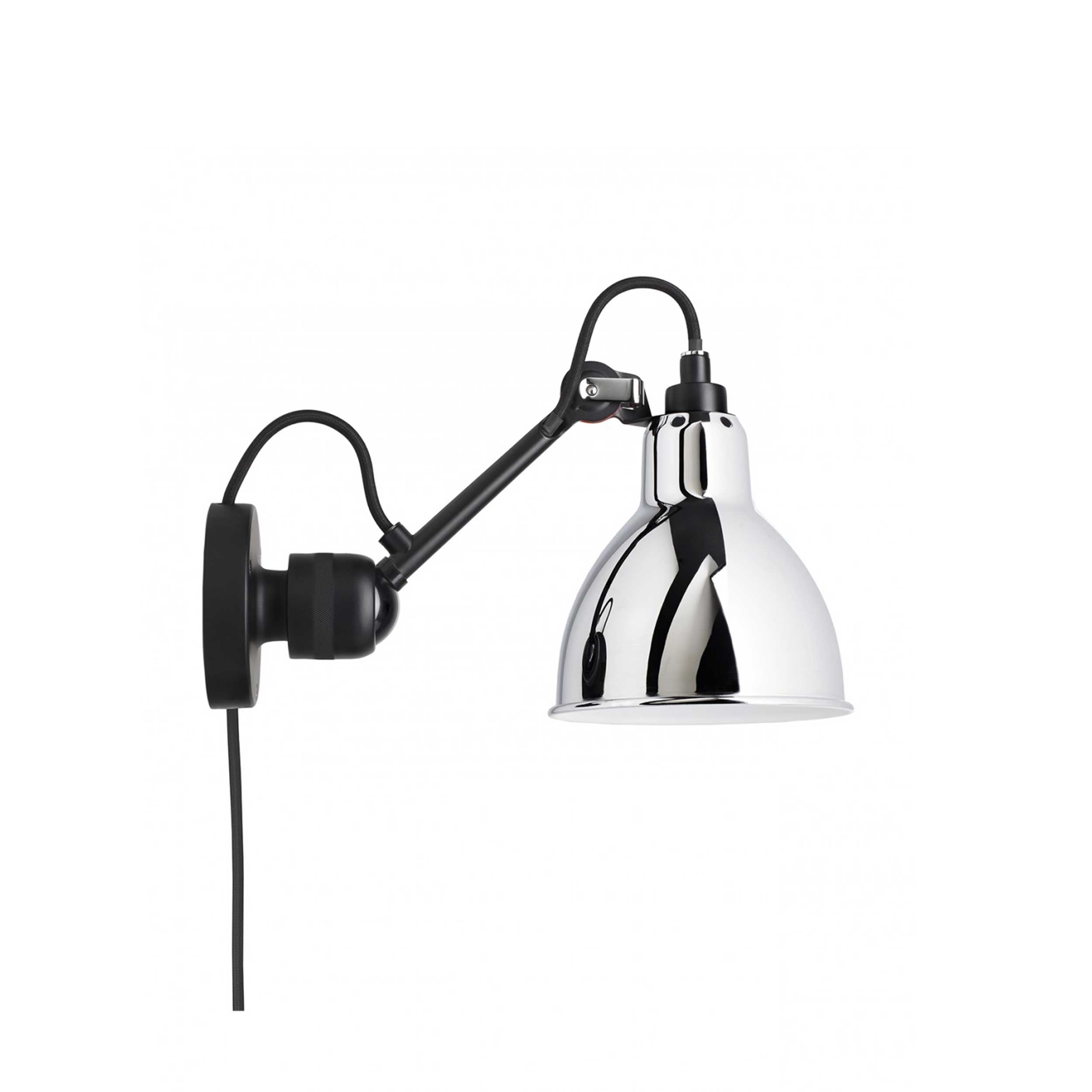DCW éditions Lampe Gras N°304 E14 nástěnné svítidlo černé