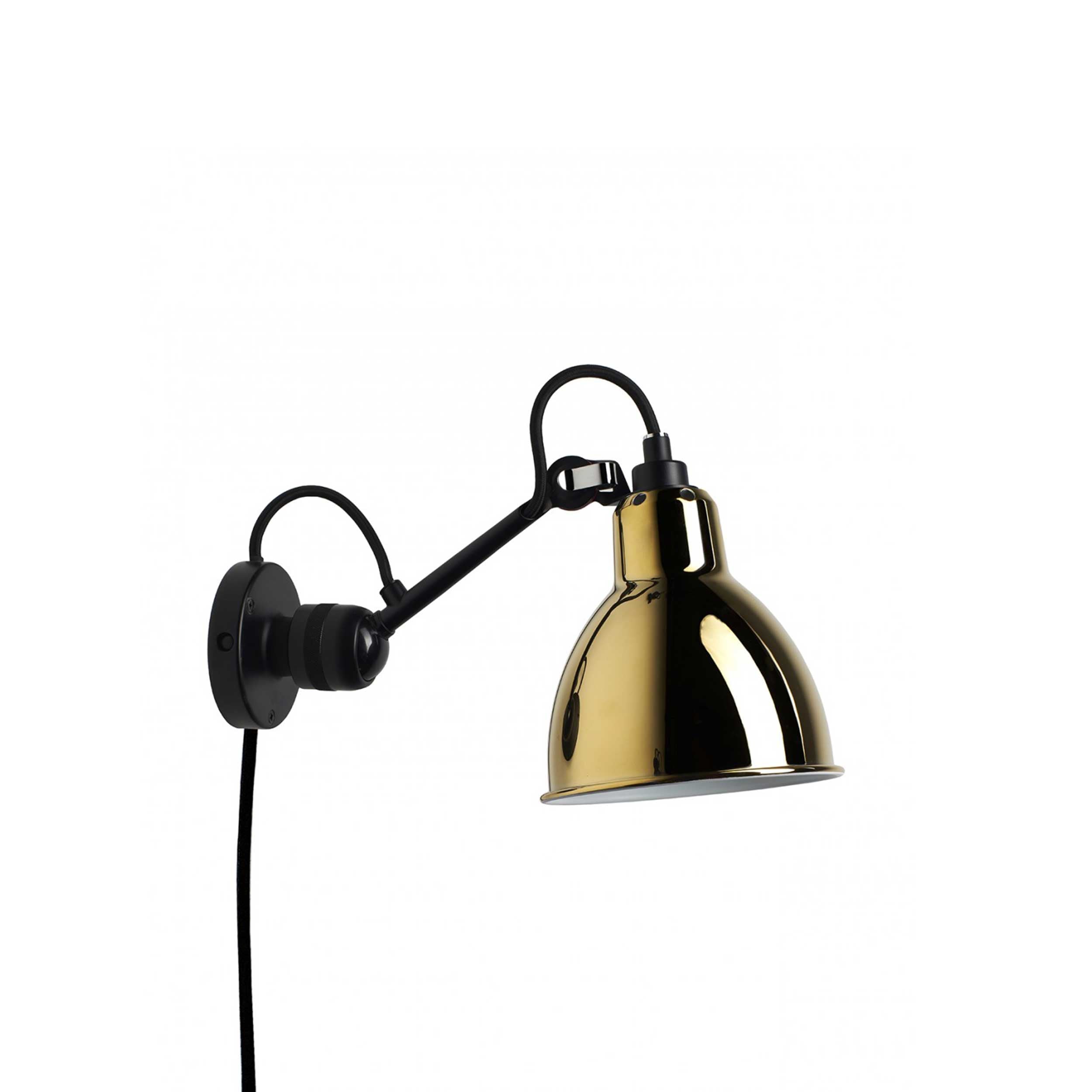 DCW éditions Lampe Gras N°304 E14 nástěnné svítidlo černé