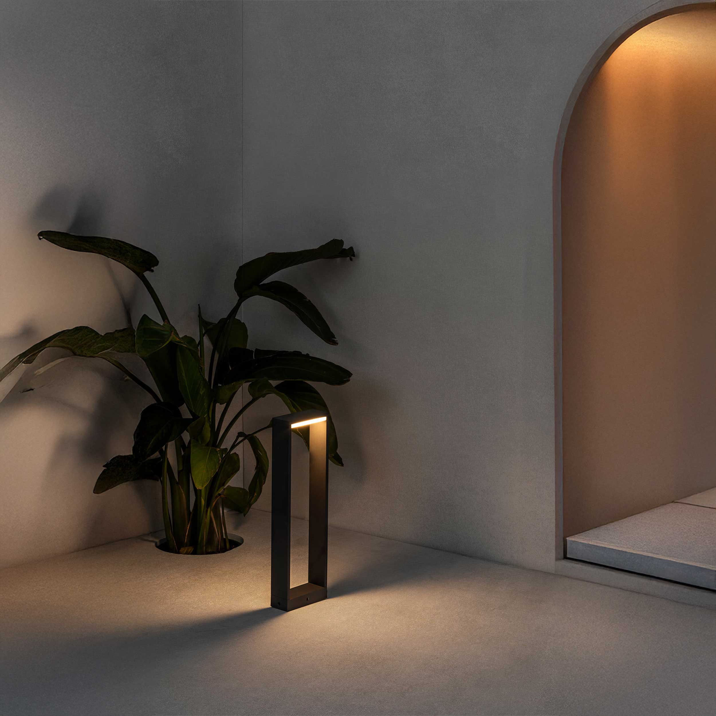 Faro Alp LED stebriščna zunanja svetilka IP54