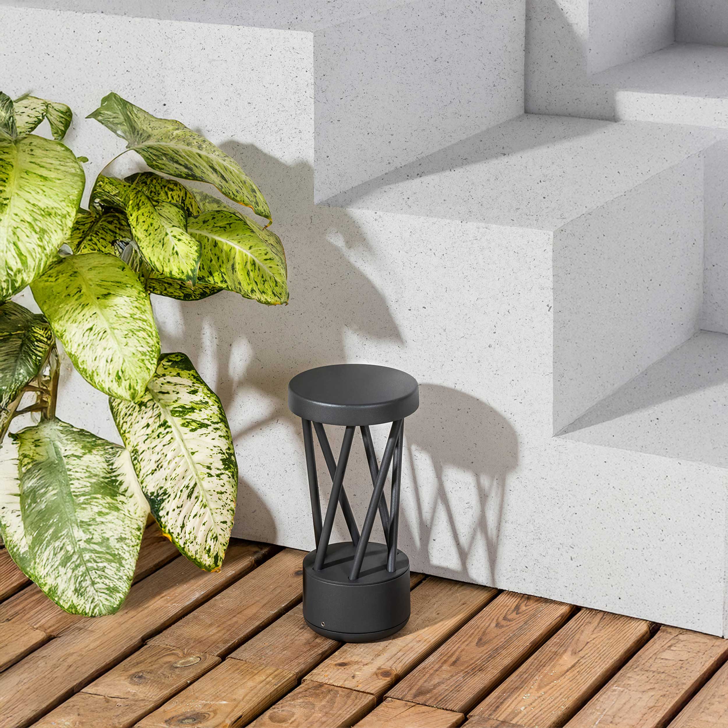 Faro Twist LED sloupkové venkovní svítidlo IP65