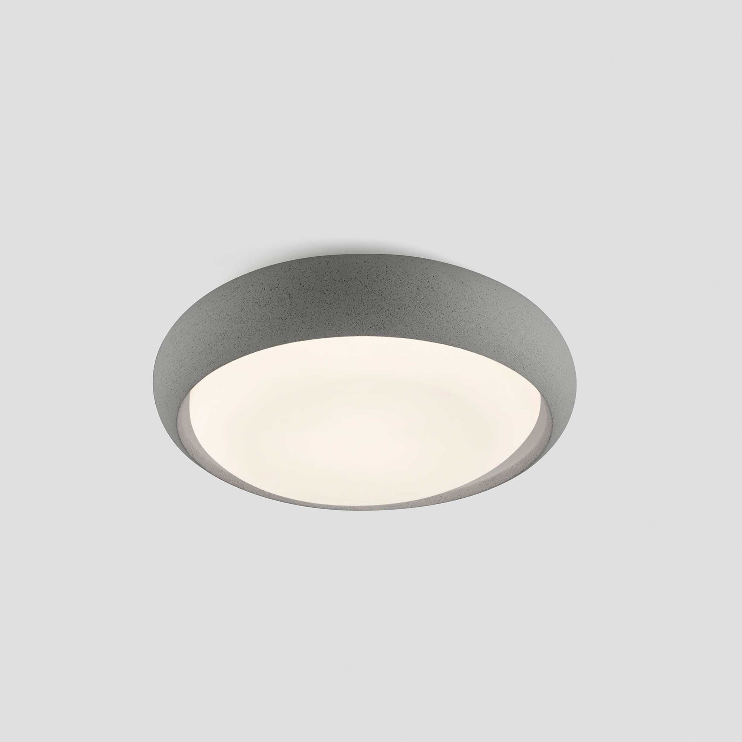 Faro Brume LED glass ceiling light IP44
