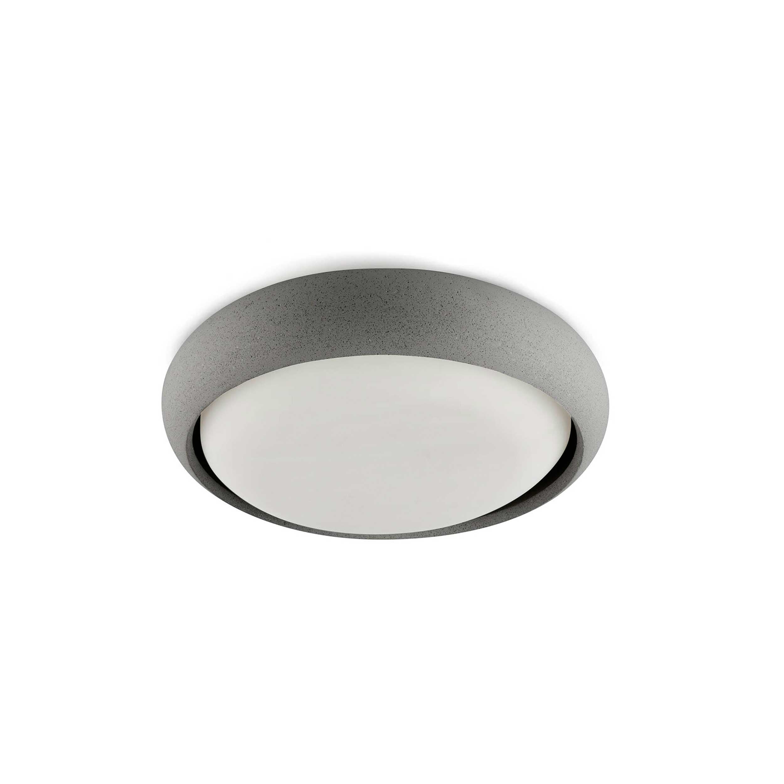 Faro Brume LED glass ceiling light IP44