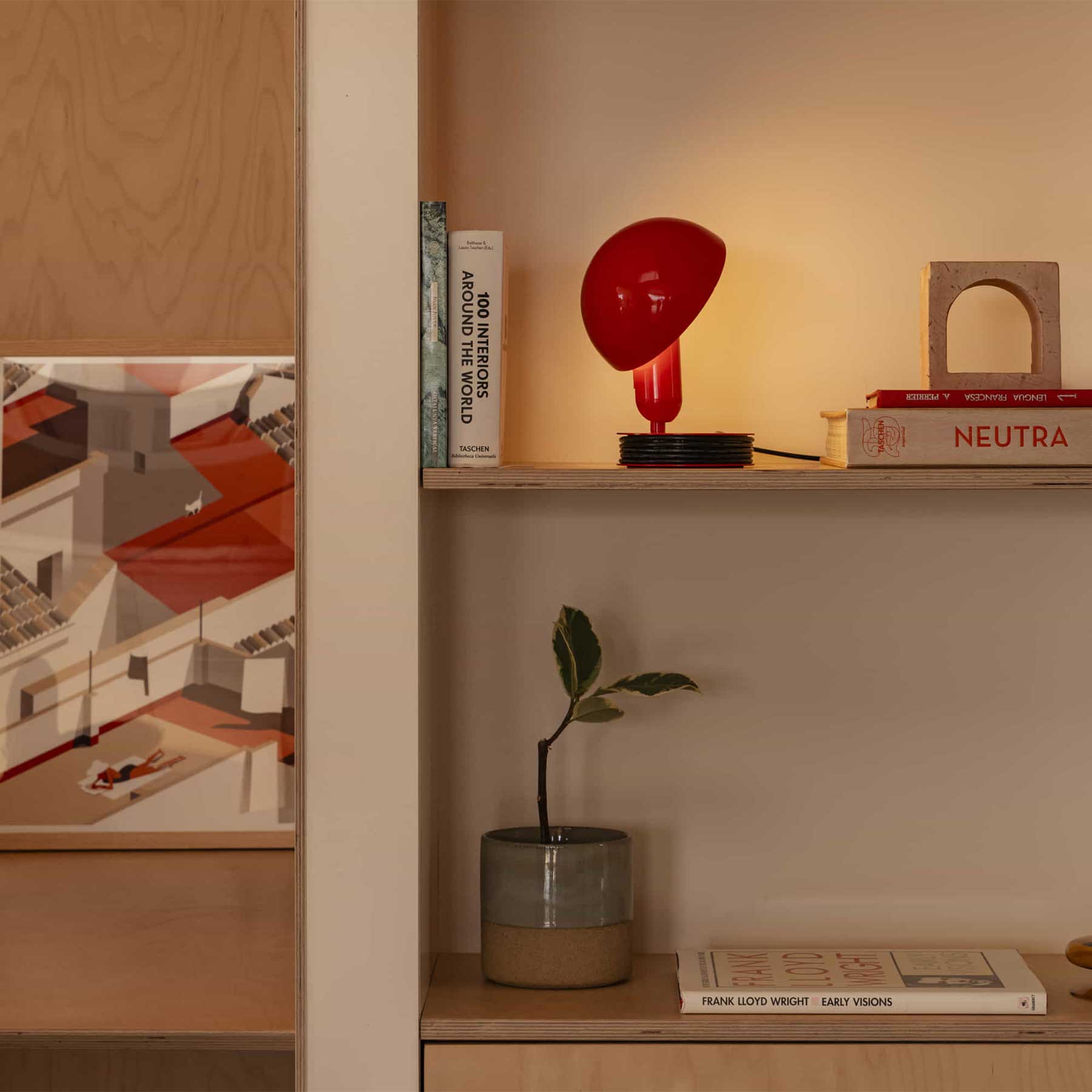 Faro Bela E27 stolní svítidlo s klipem