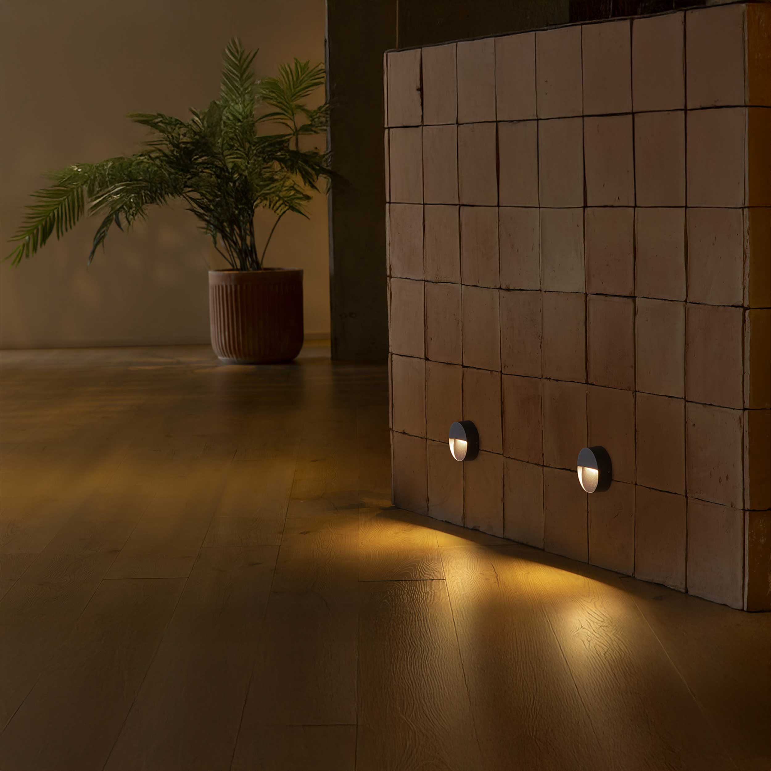 Faro Dune LED kruhové nástěnné venkovní svítidlo IP65