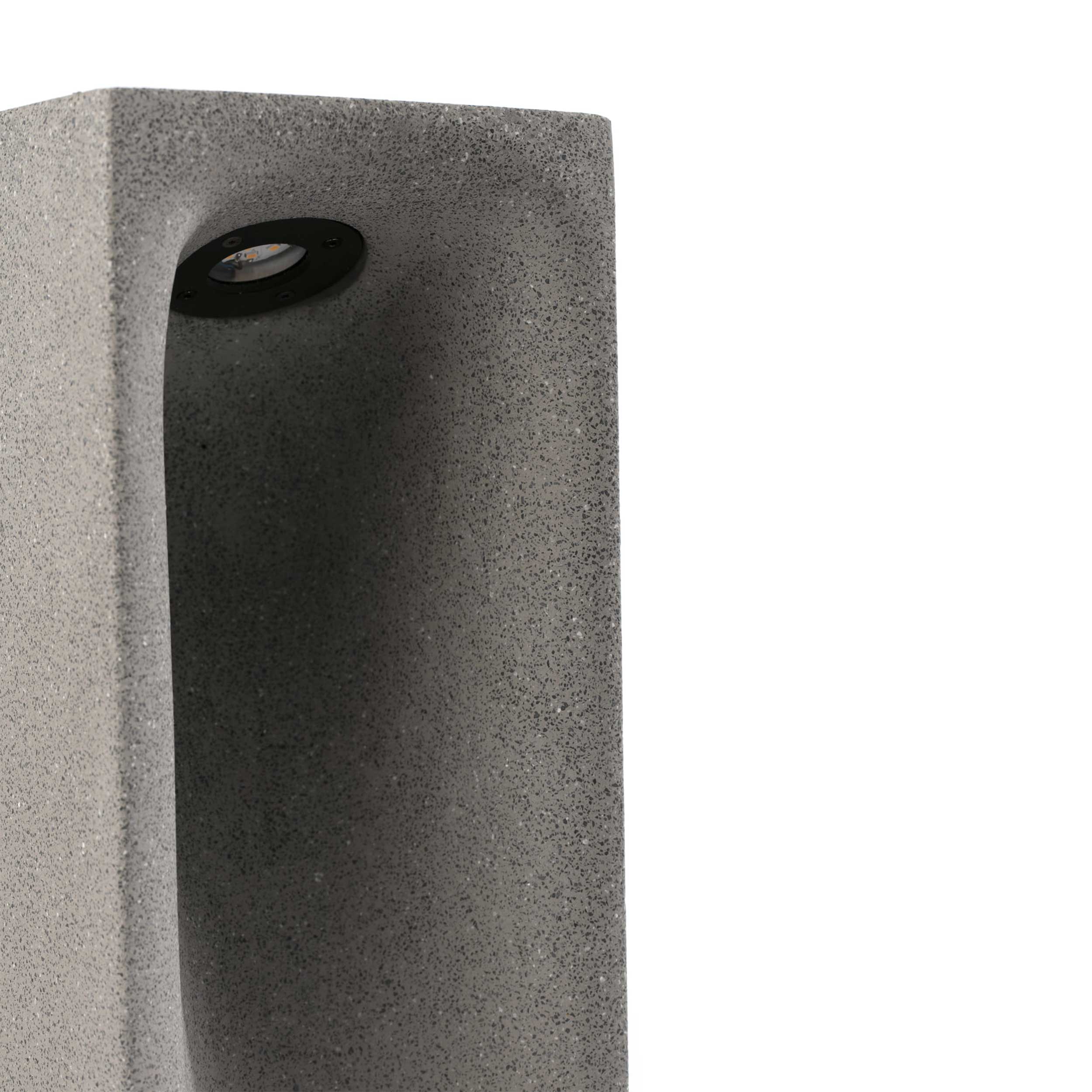 Faro Brume LED glass ceiling light IP44