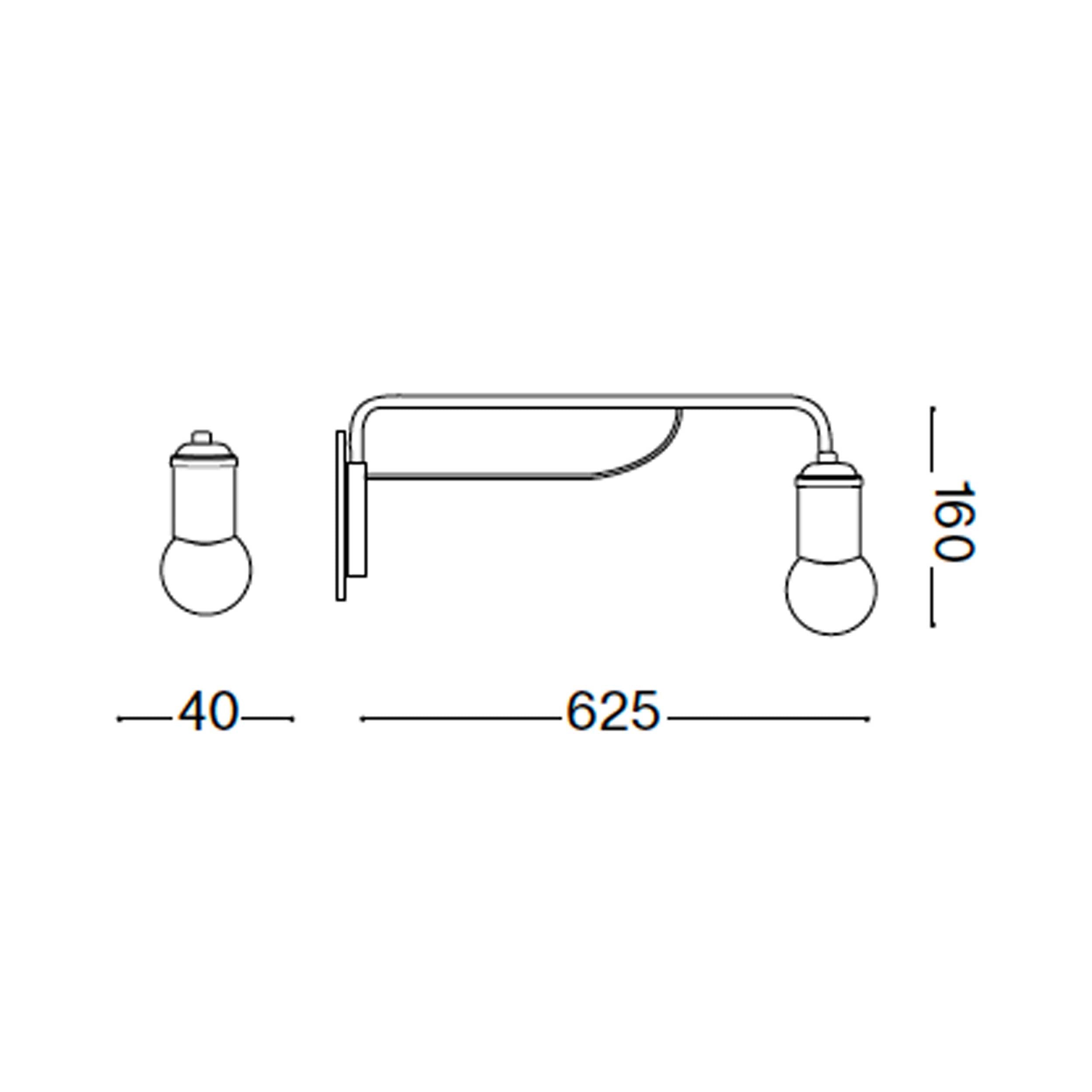 Stenska svetilka Ideal lux Triumph E27