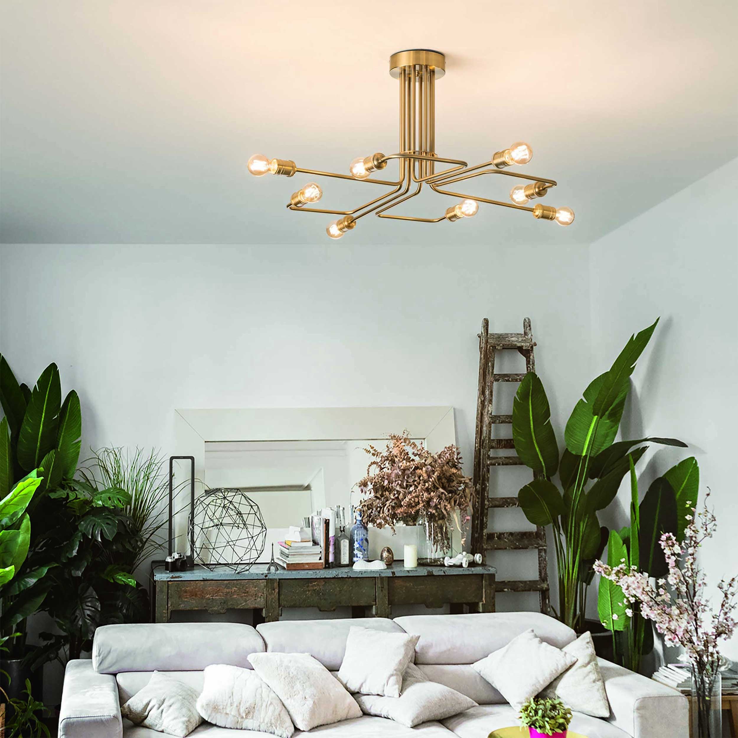 Ideal lux Triumph E27 viseča linearna svetilka