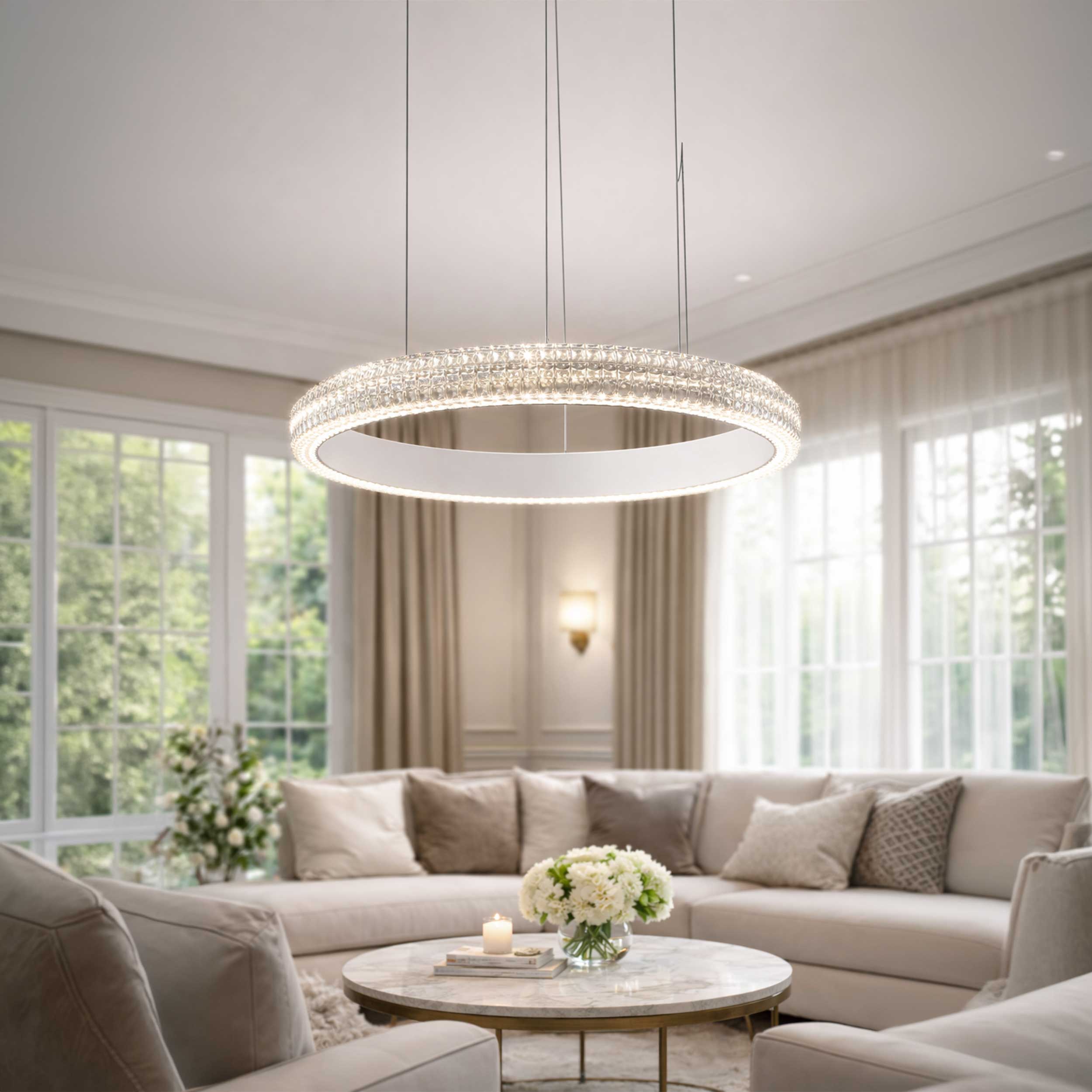 Ideal lux Miracle LED viseča linearna svetilka