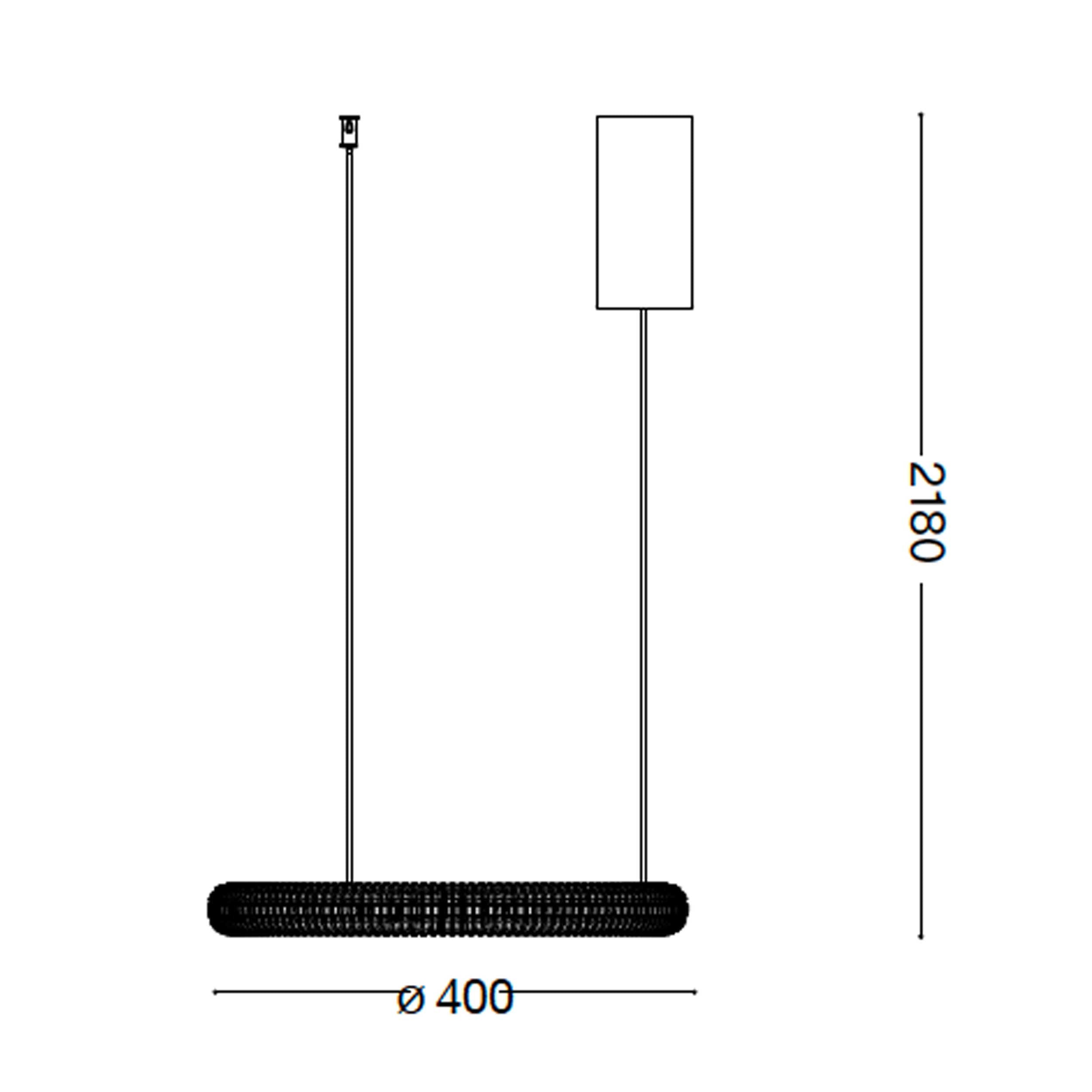 Ideal lux Miracle LED viseča linearna svetilka