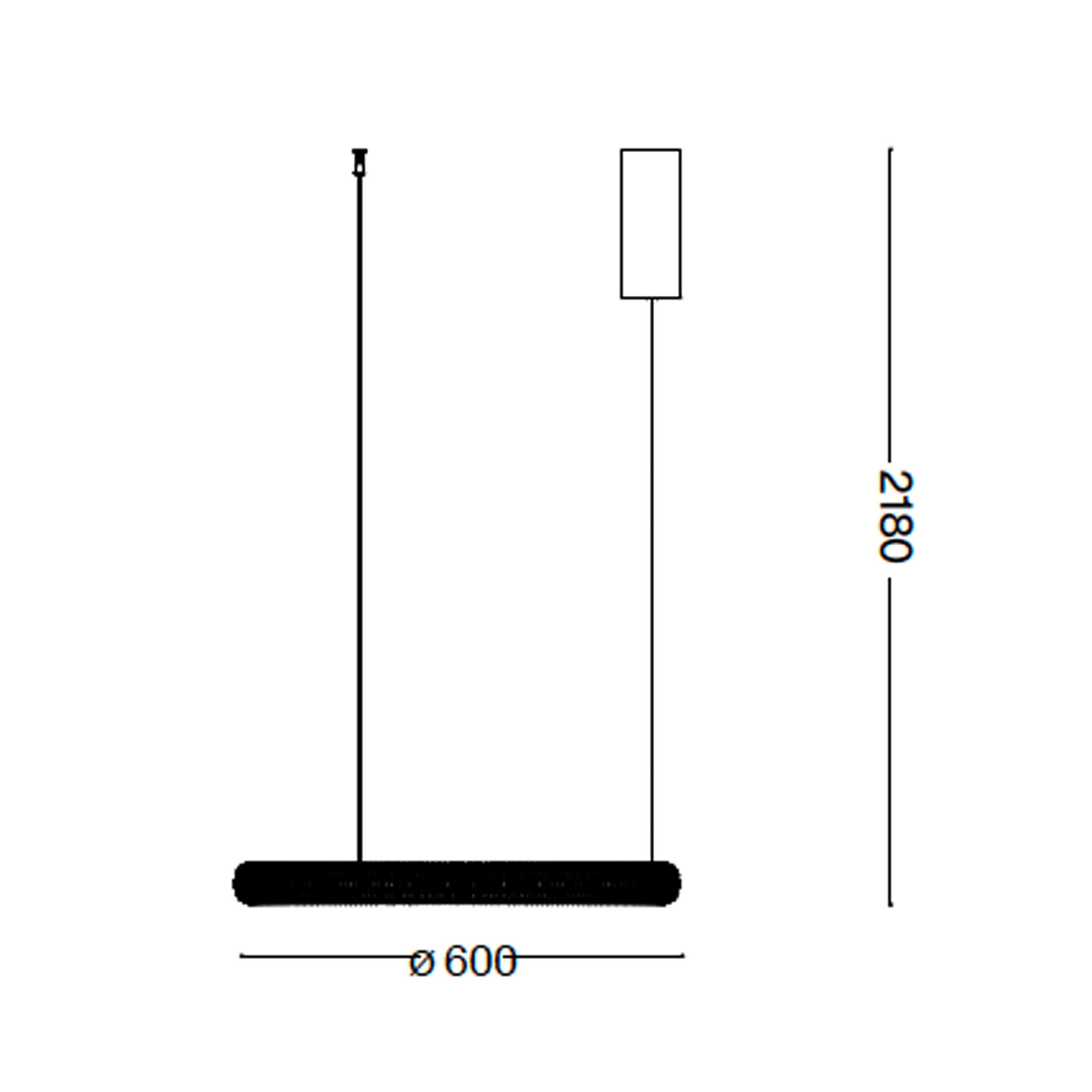 Ideal lux Miracle LED viseča linearna svetilka
