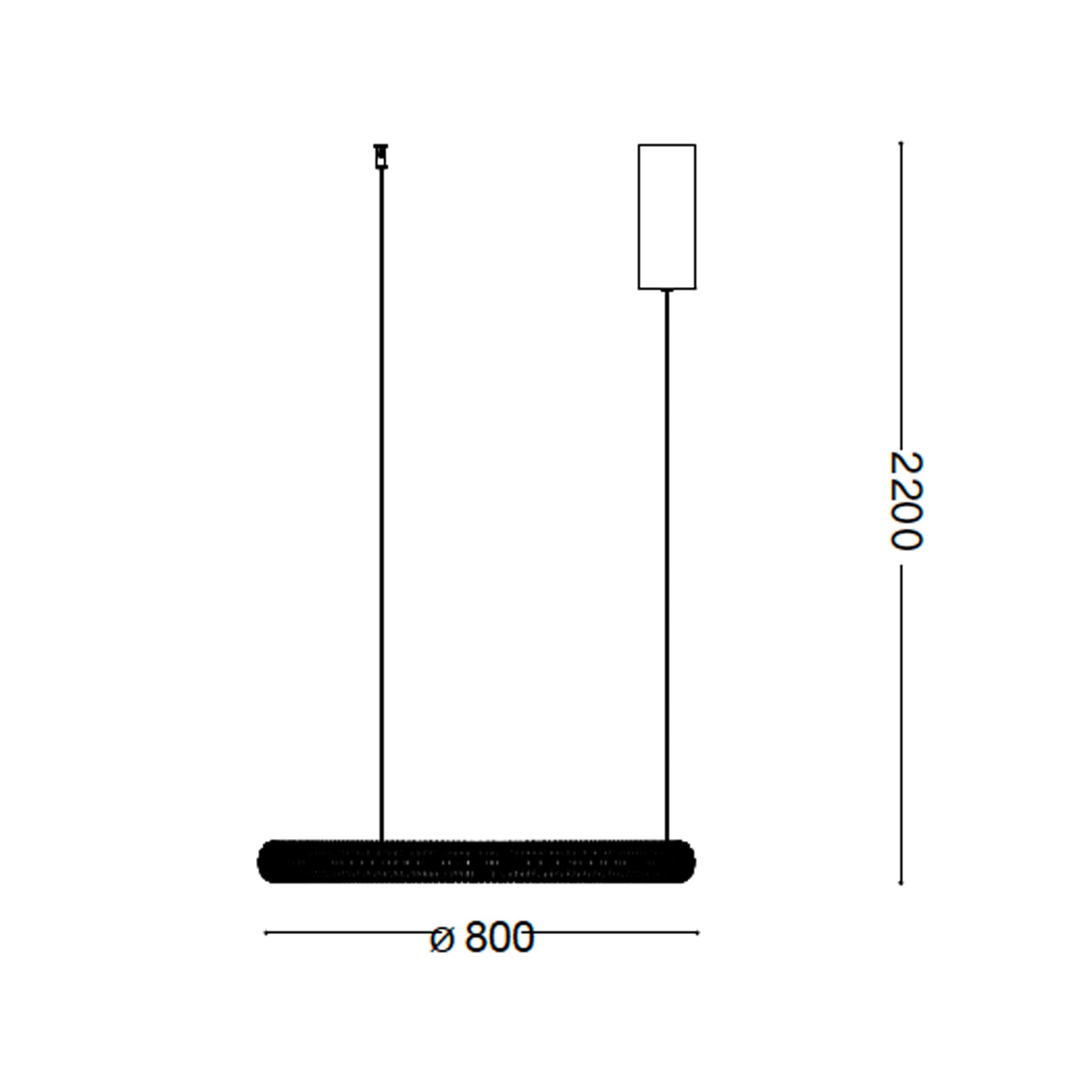 Ideal lux Miracle LED viseča linearna svetilka