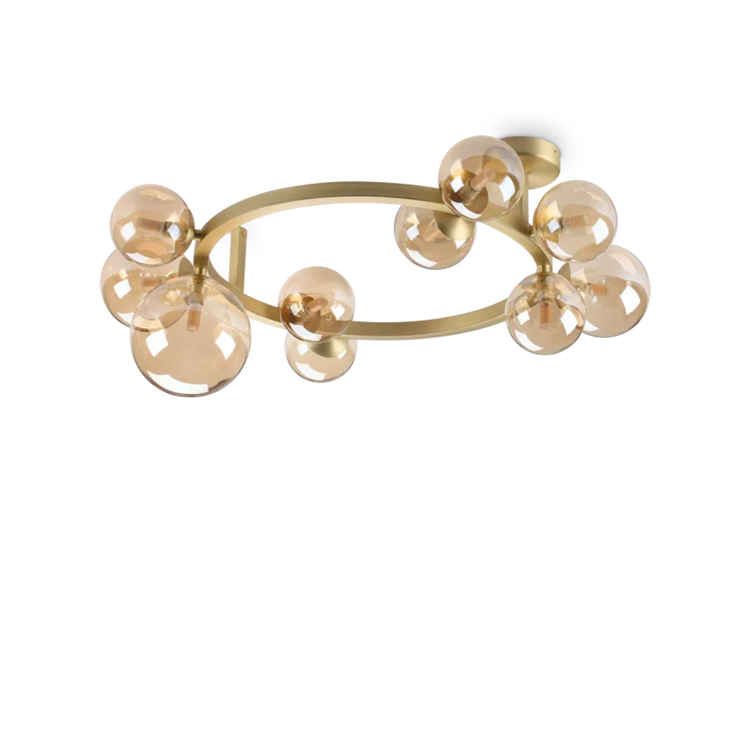 Ideal lux Perlage G9 viseča okrogla svetilka