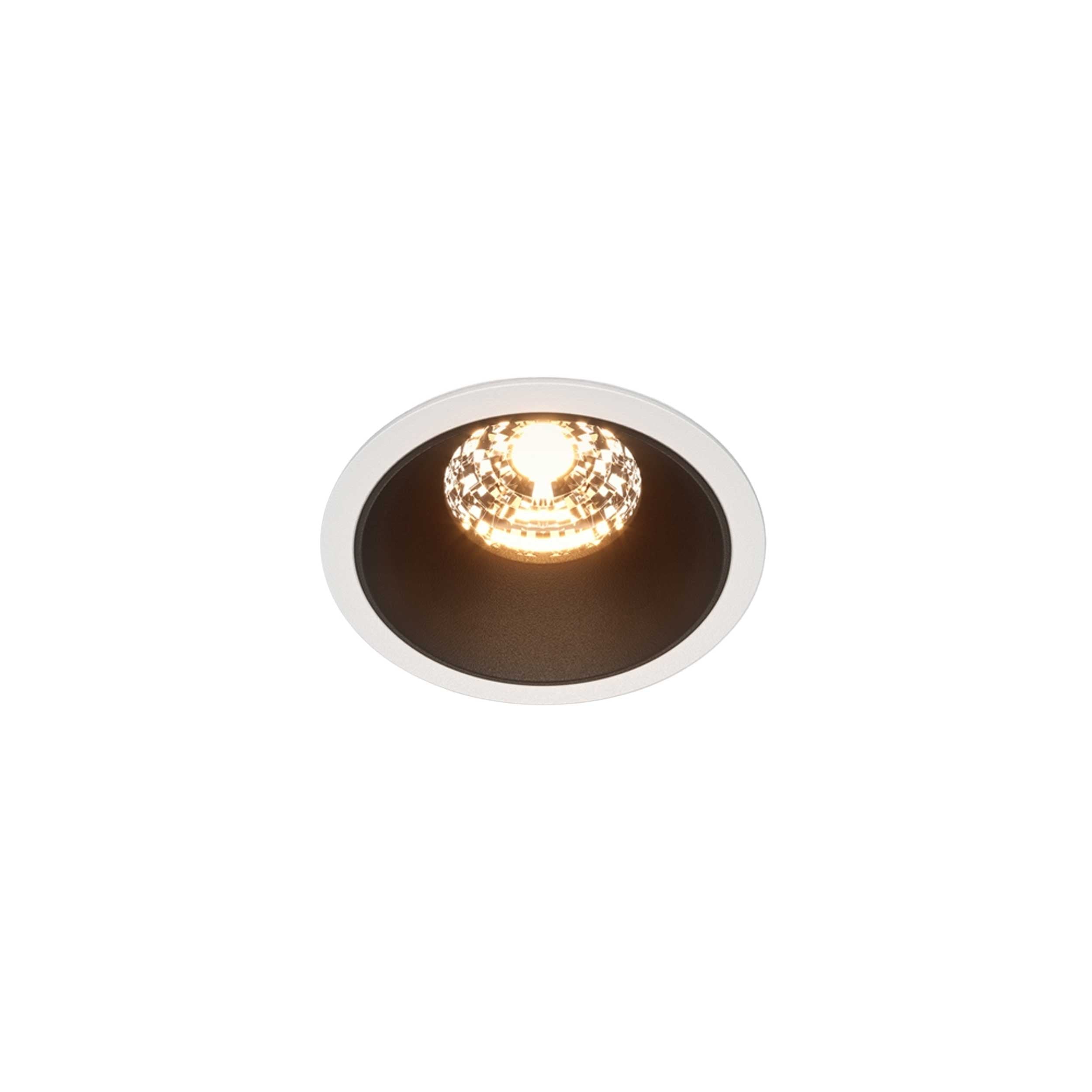 Maytoni downlight Alfa LED 36° vgradna okrogla svetilka, črna