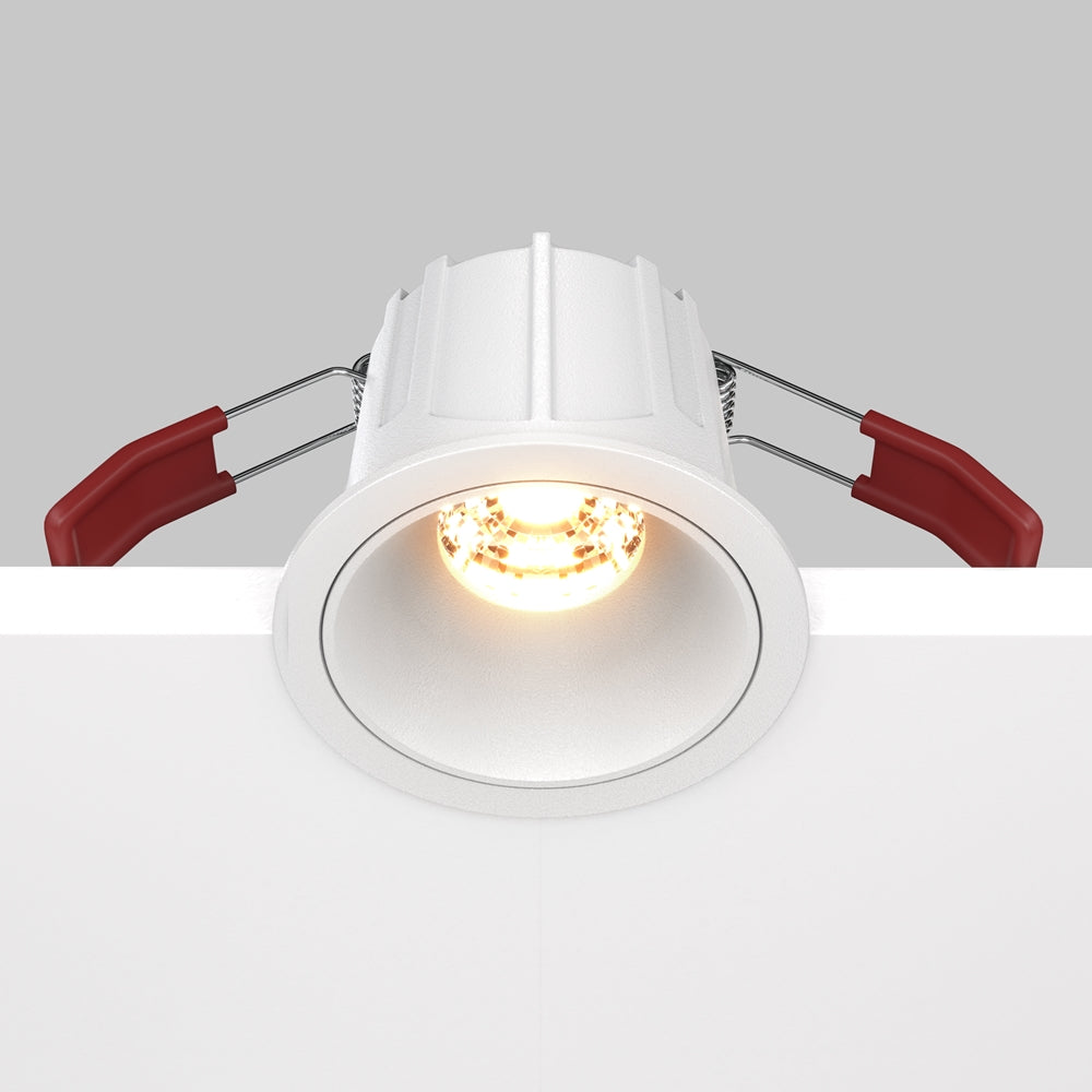 Maytoni downlight Alfa LED 36° vgradna okrogla svetilka, bela