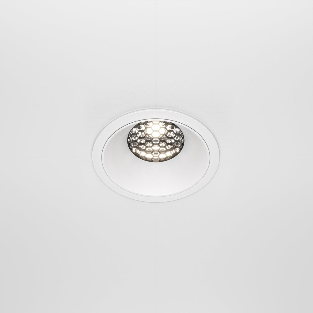 Maytoni downlight Alfa LED 36° vgradna okrogla svetilka, bela