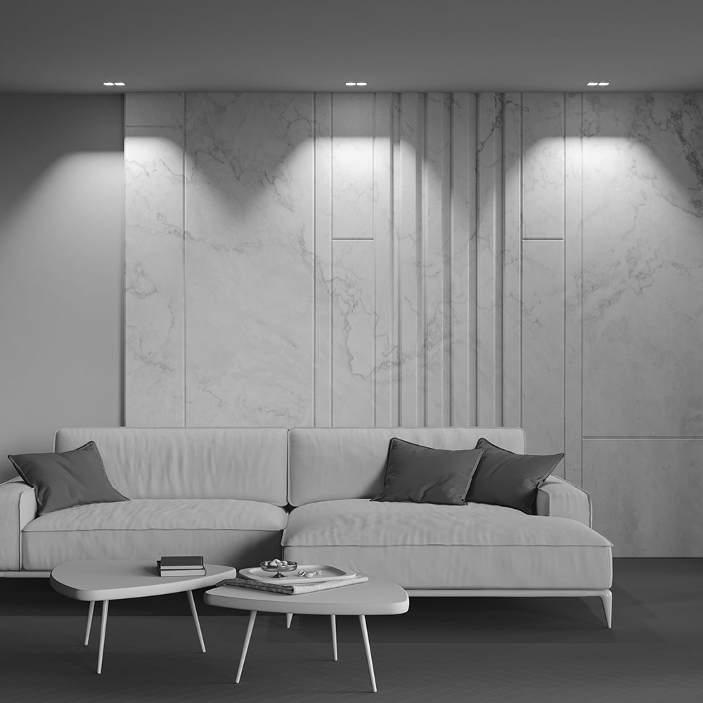Maytoni downlight Alfa LED 10W 36° vgradna kvadratna svetilka, črna
