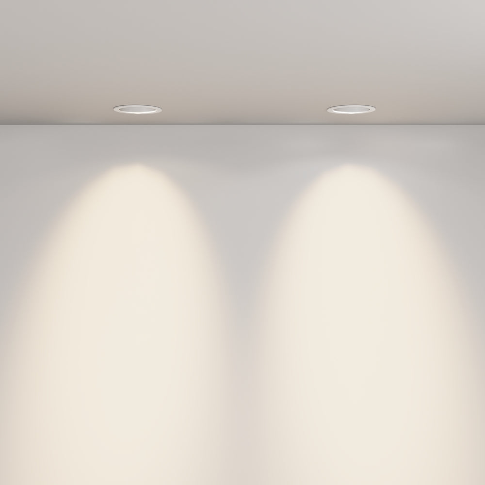 Maytoni downlight Lens LED 3000K 12W 70° vgradna okrogla svetilka
