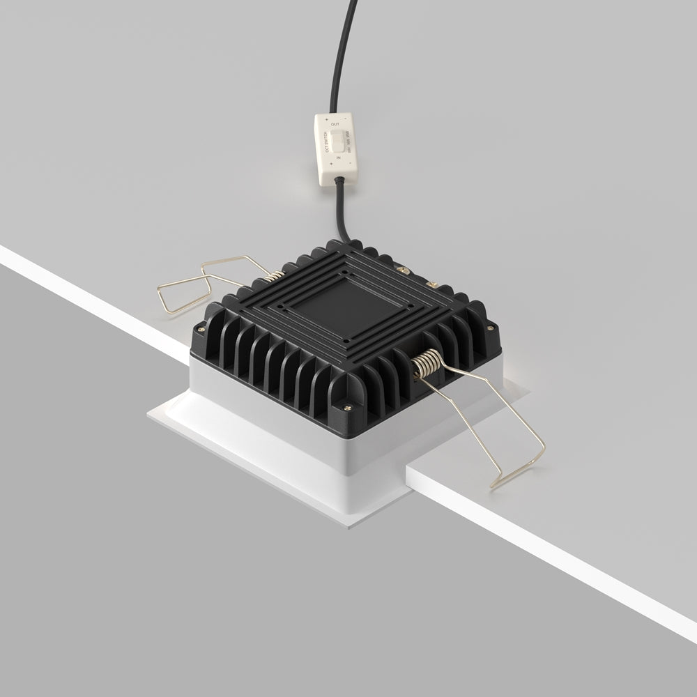 Maytoni downlight Okno LED 100° vgradna kvadratna svetilka