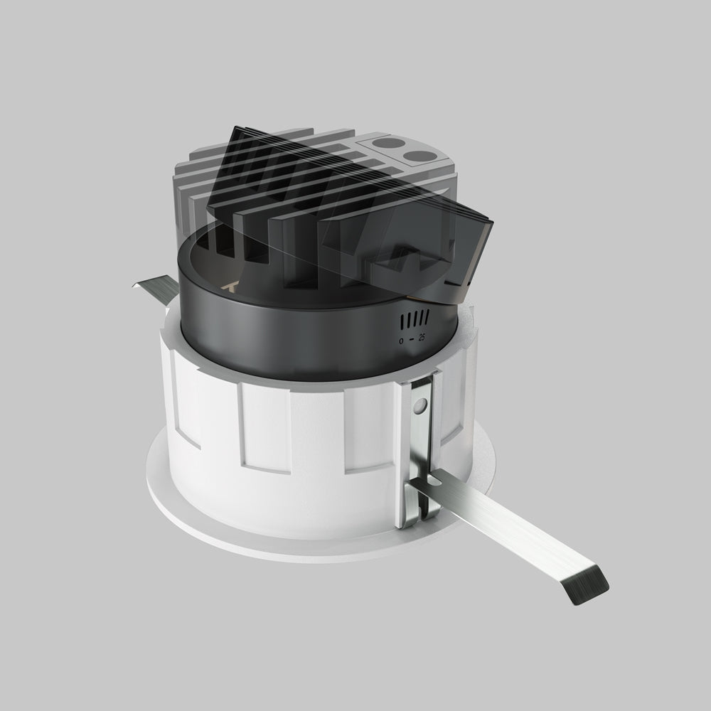 Maytoni downlight Wise LED 36° vgradna okrogla svetilka