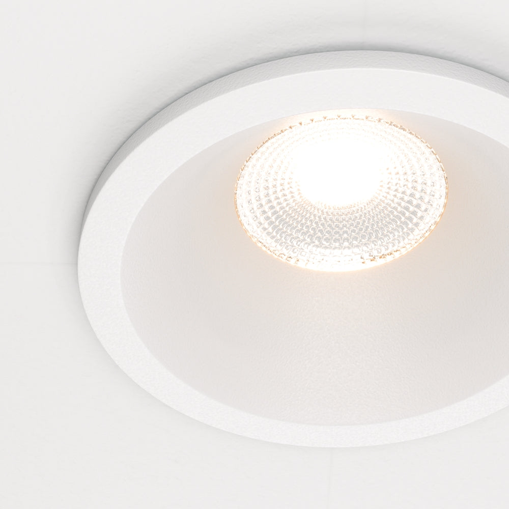 Maytoni downlight Zoom LED 60° vgradna okrogla svetilka, bela