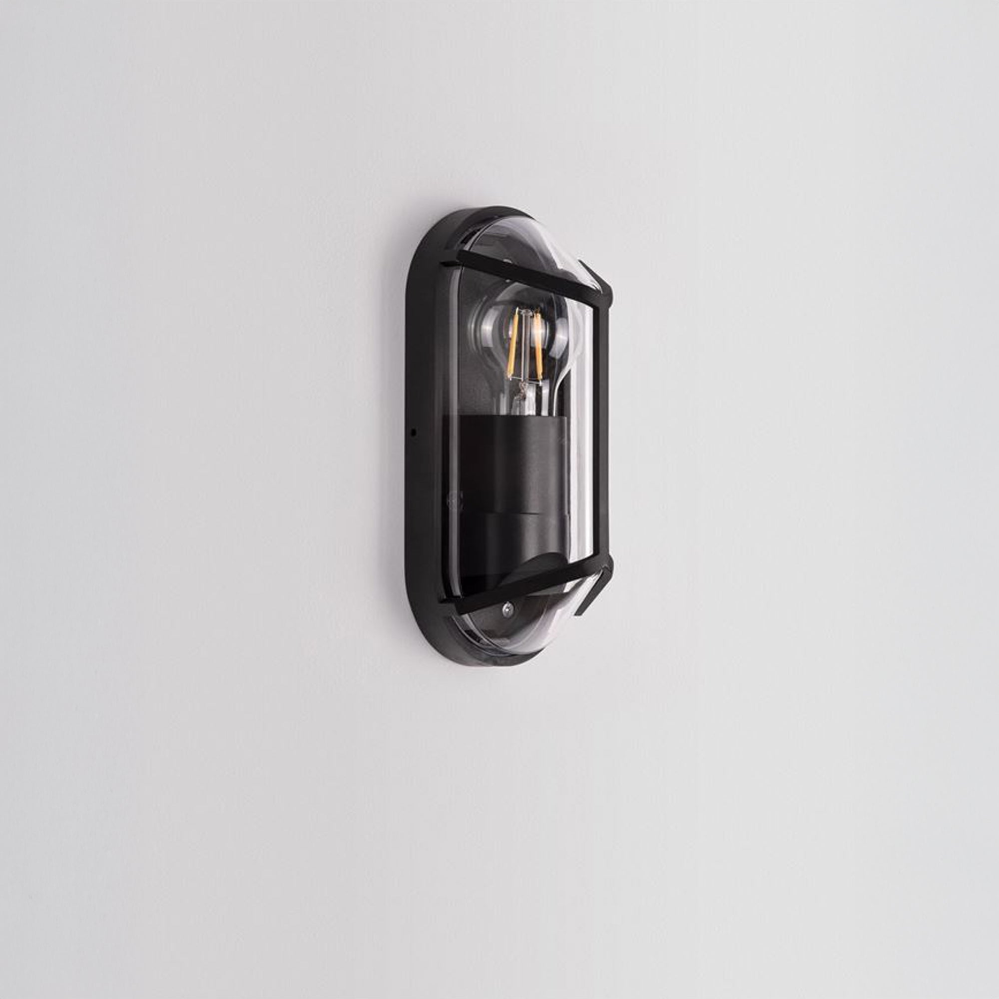 Nova Luce Amel E27 nástěnné oválové svítidlo IP65