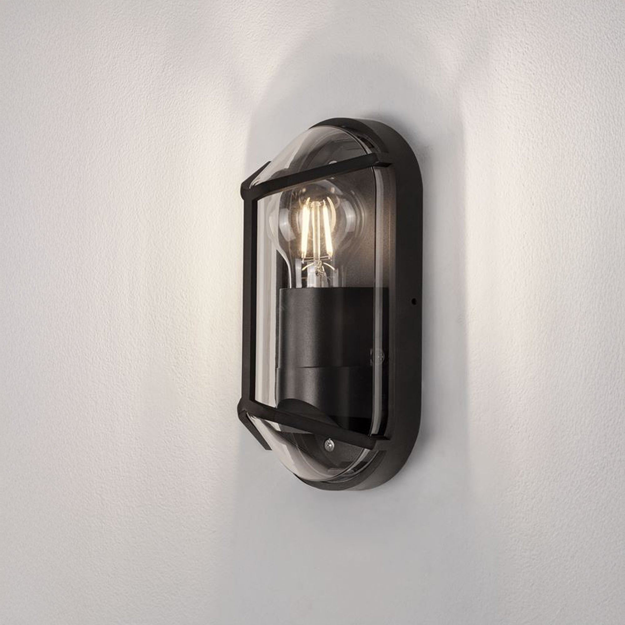 Nova Luce Amel E27 nástěnné oválové svítidlo IP65