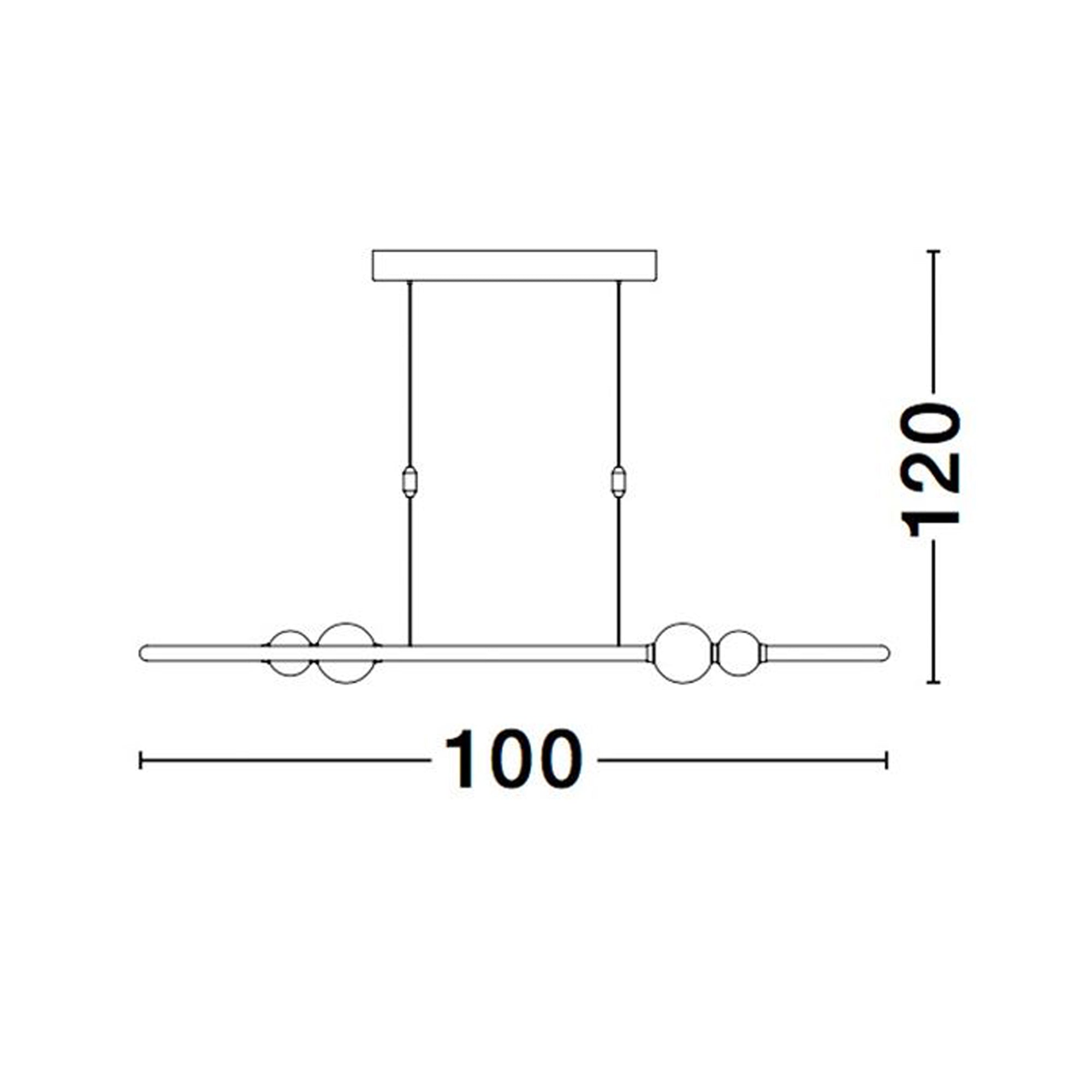 Nova Luce Celia LED závěsné svítidlo