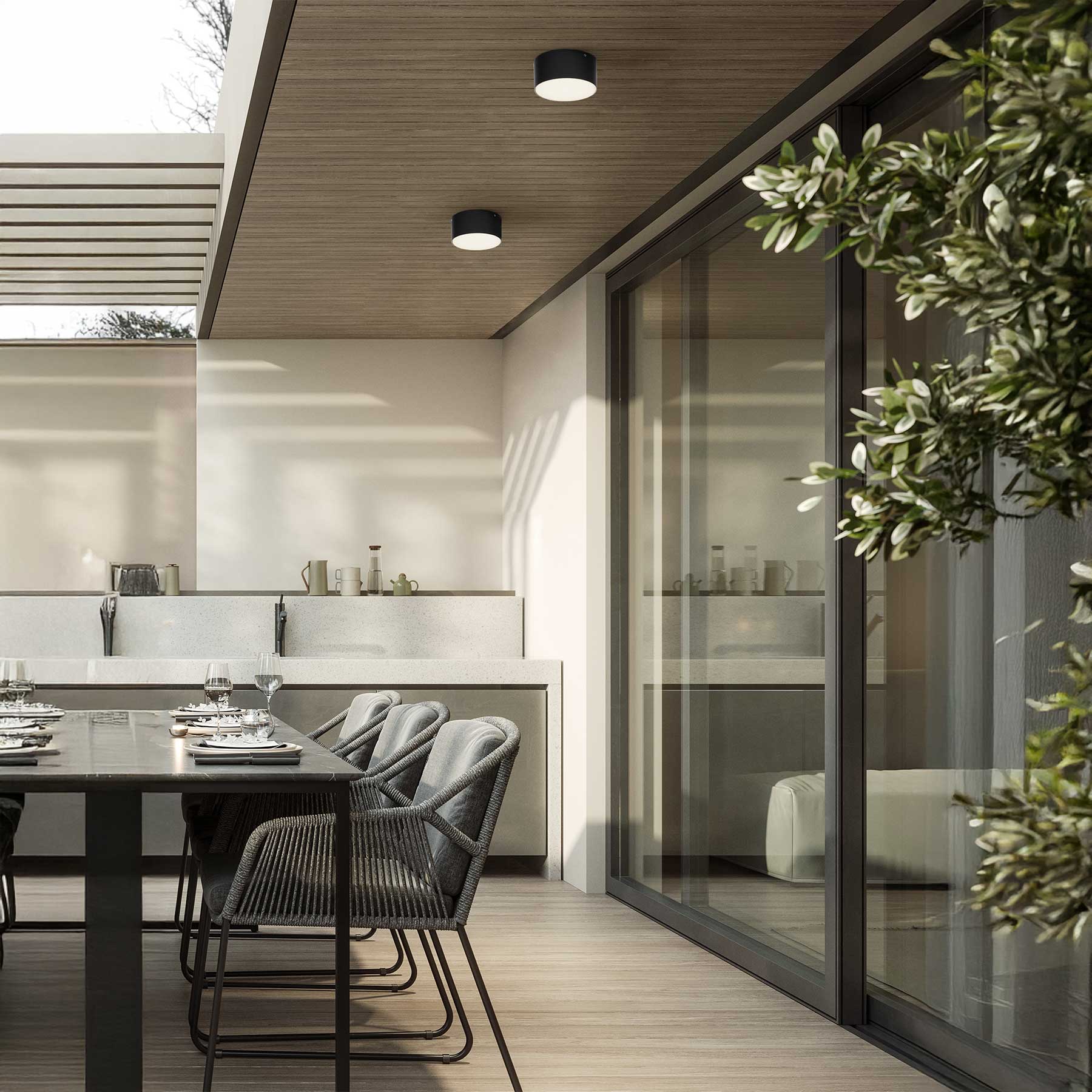 Nova Luce Judi LED stropní svítidlo IP65