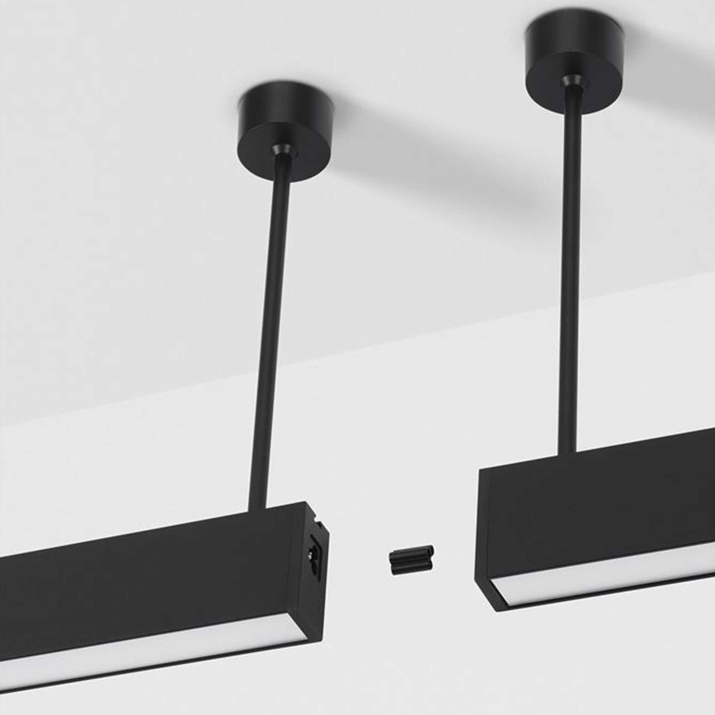 Nova Luce Lina Opal LED linijska stropna svetilka za vgradnjo, povezljiva