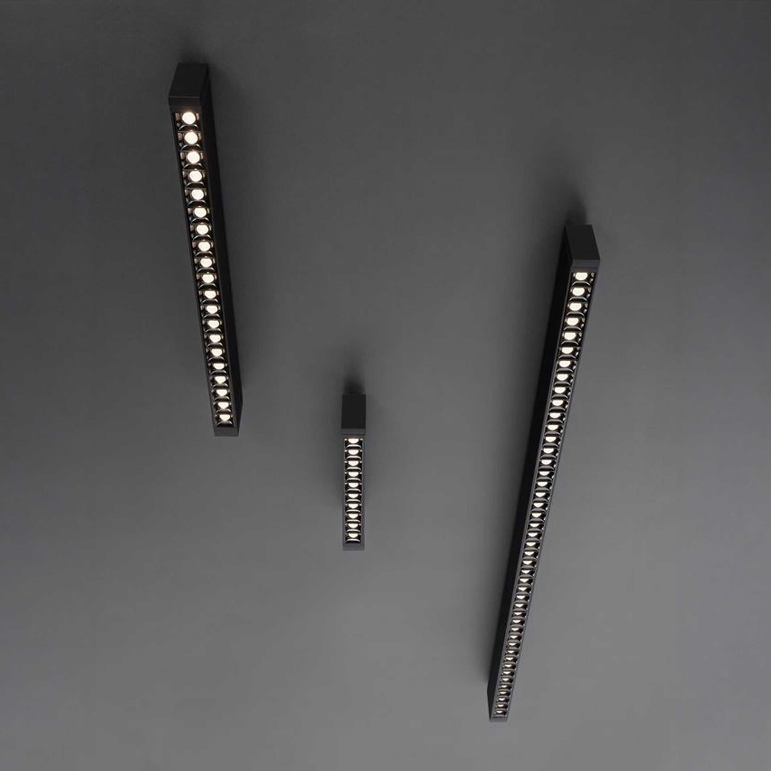 Nova Luce Lina Antiglare LED linijska stropna svetilka za vgradnjo, ki se lahko povezuje