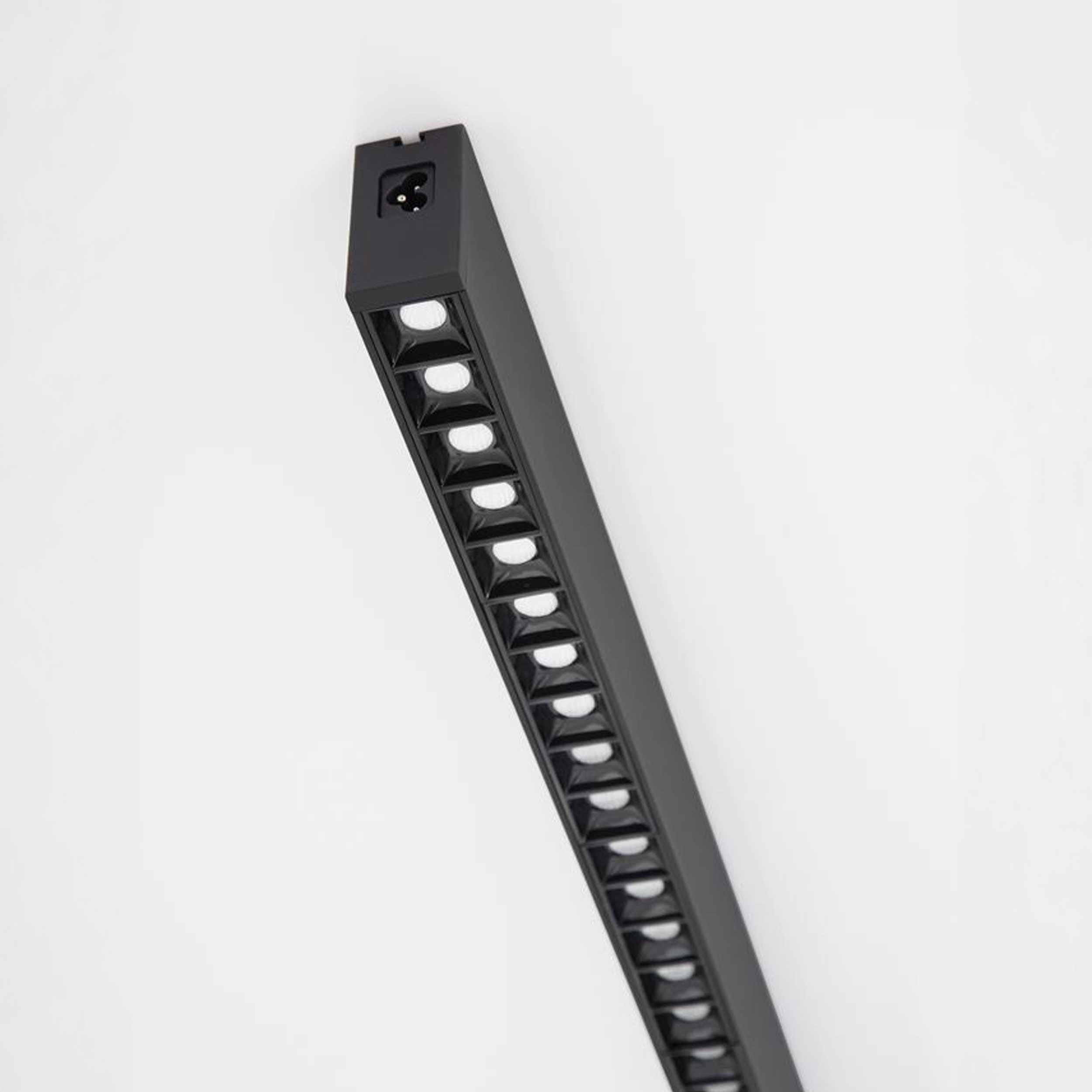 Nova Luce Lina Antiglare LED linijska stropna svetilka za vgradnjo, ki se lahko povezuje